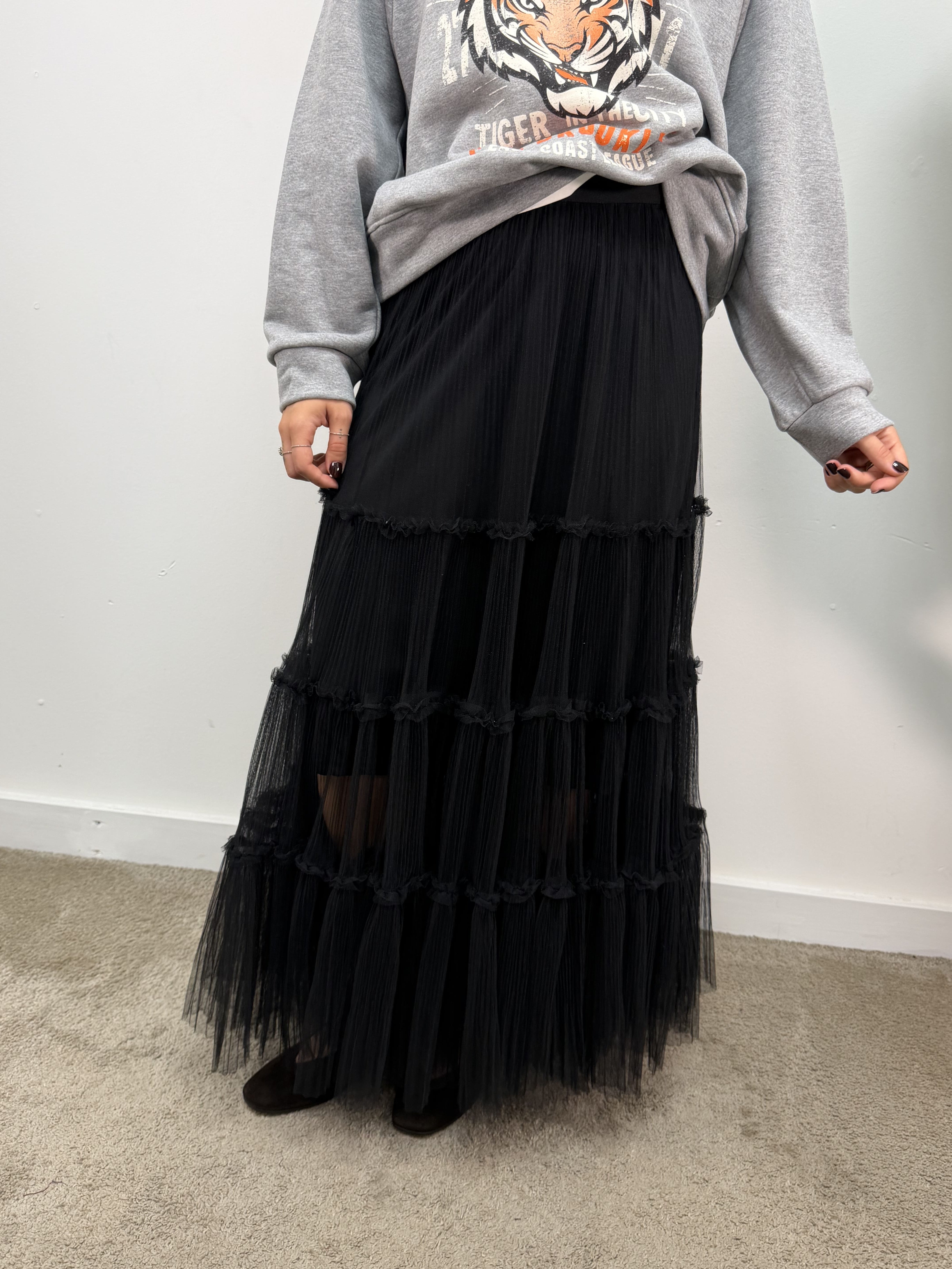 Gonna in tulle con balze MyD