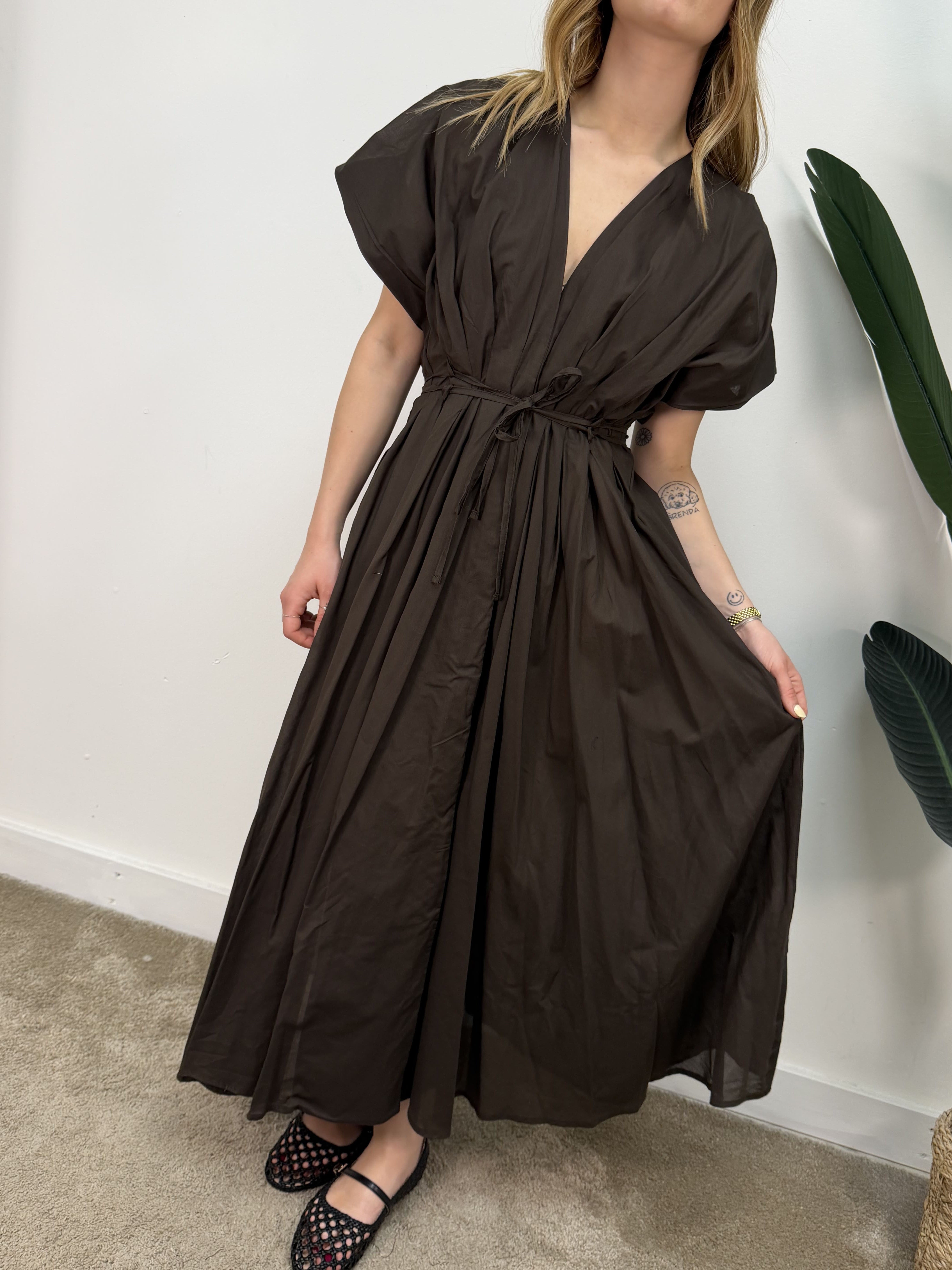 Abito Emma sfiancato in cotone MyD