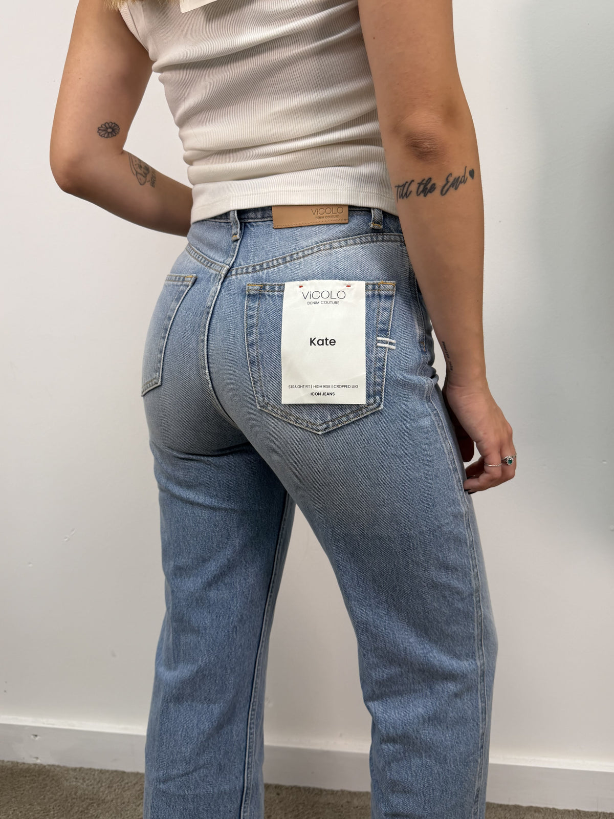 Jeans Kate denim chiaro Vicolo