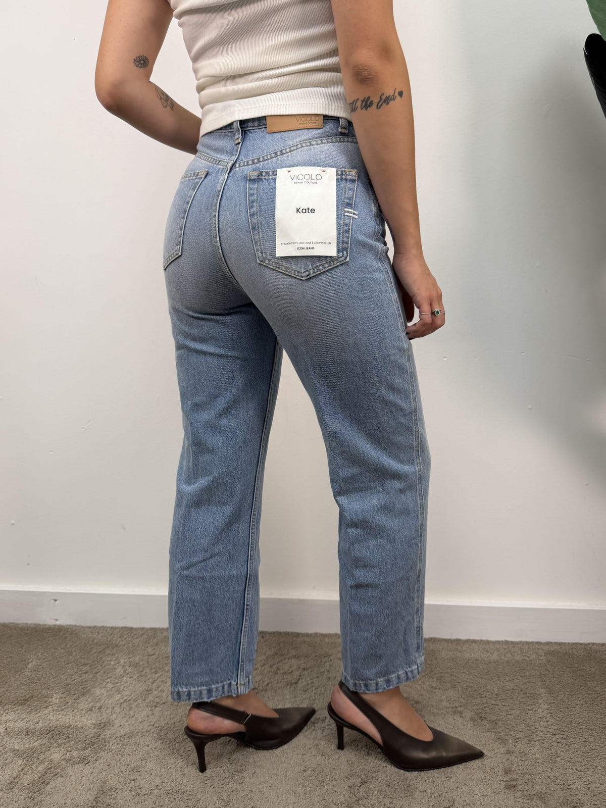 Jeans Kate denim chiaro Vicolo