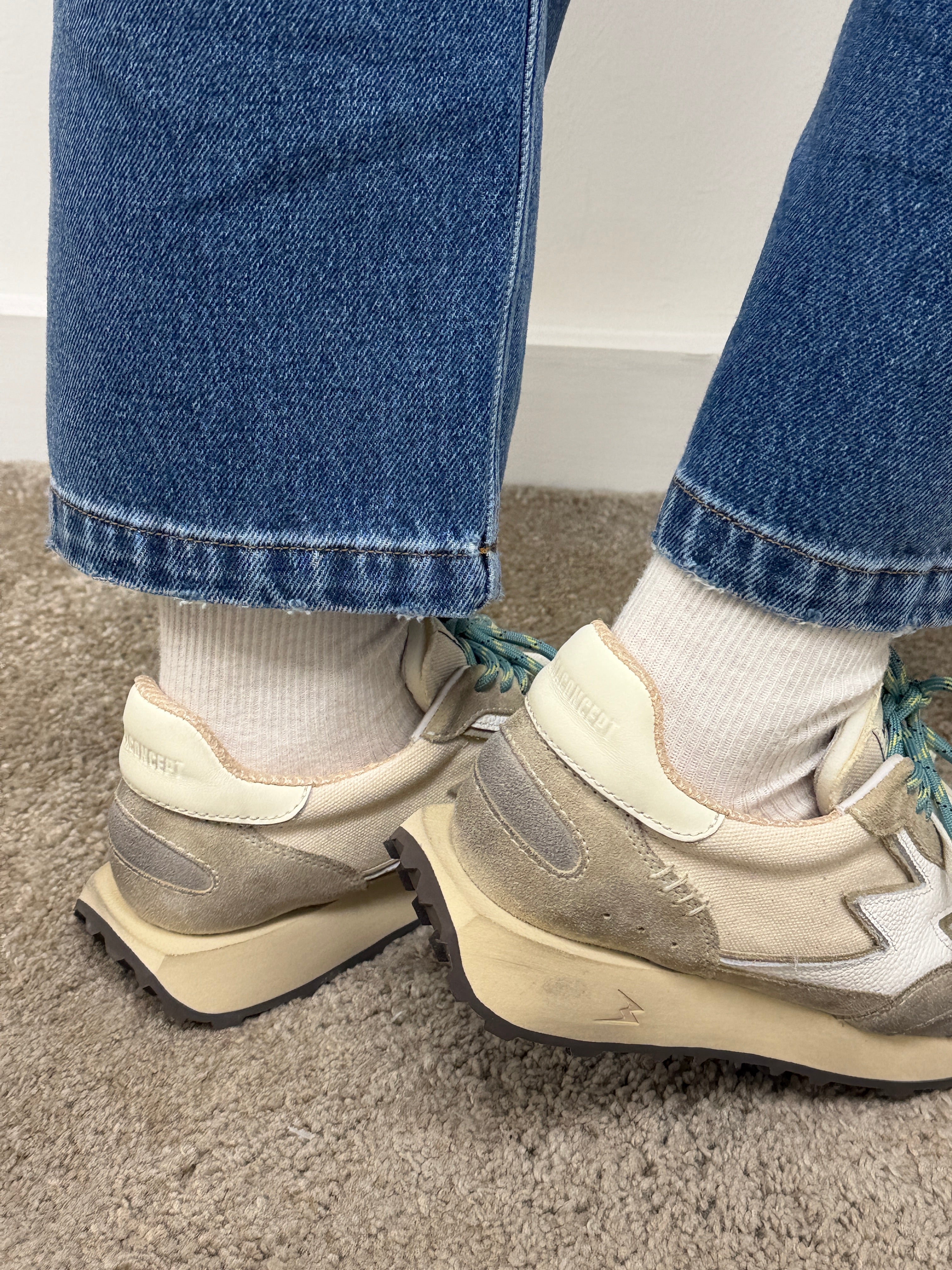 Sneakers mod. Hype in suede e nylon doppio laccio MoaConcept