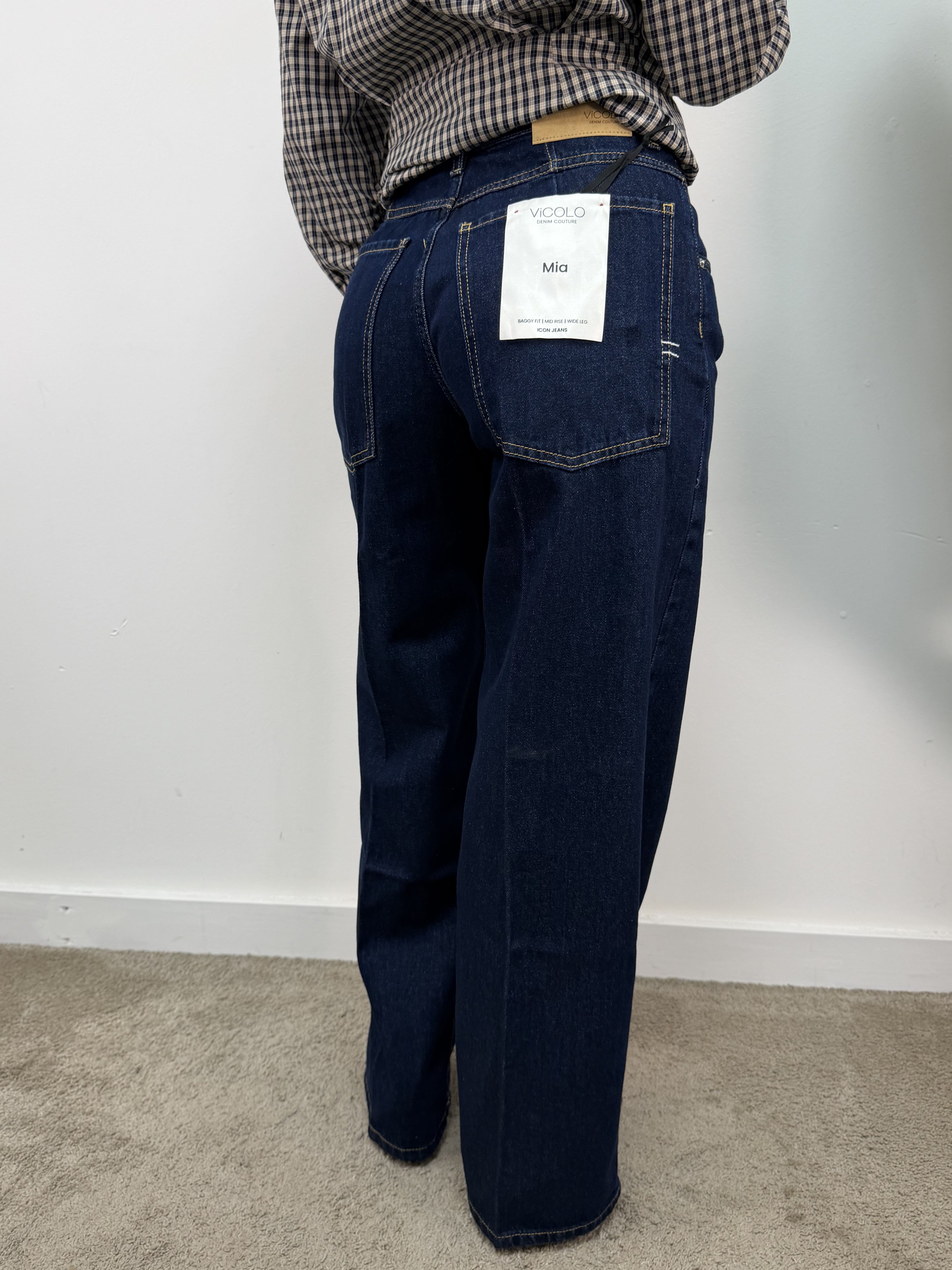 Jeans Mia denim scuro Vicolo