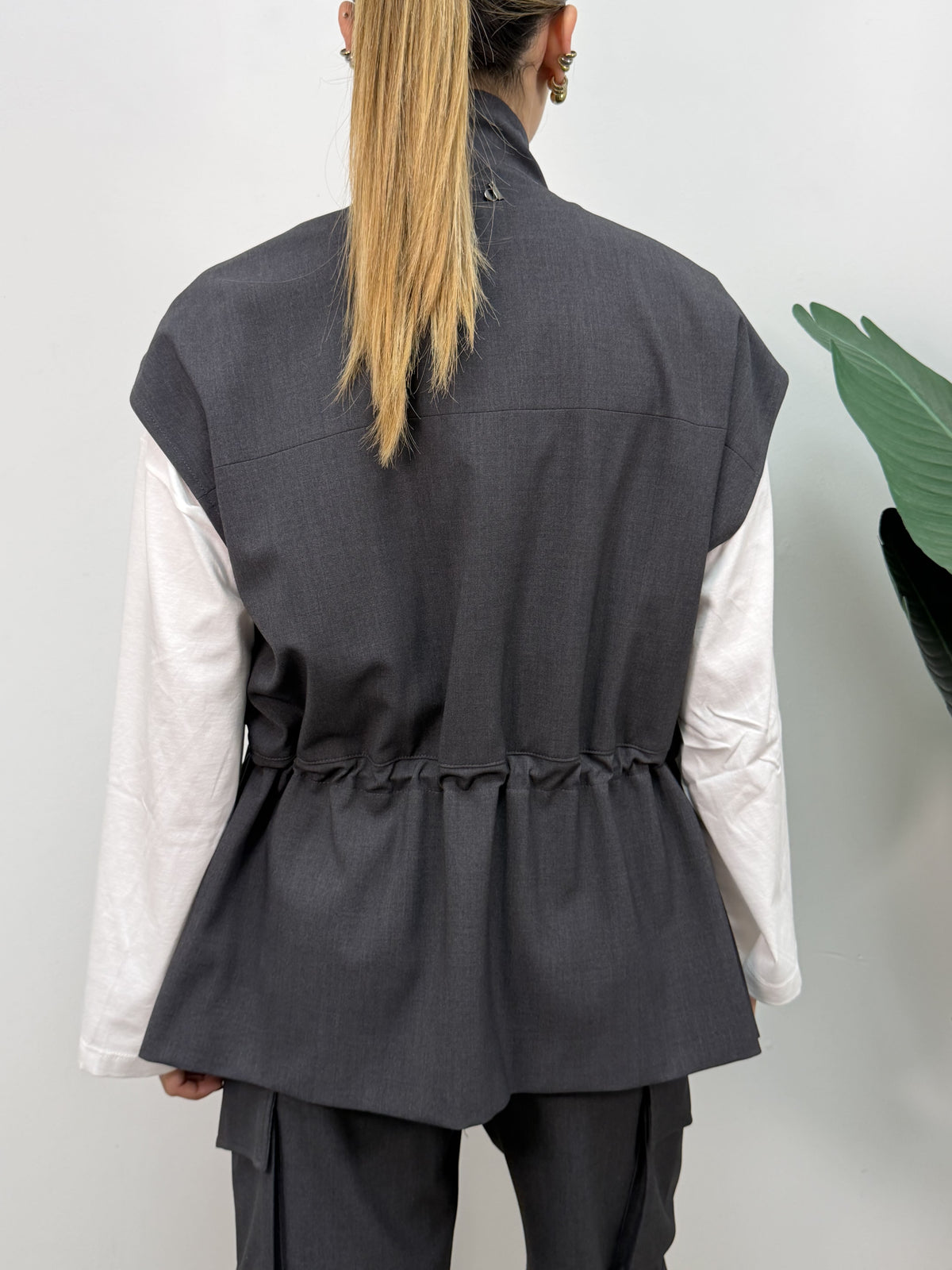 Gilet con elastico in vita Dixie