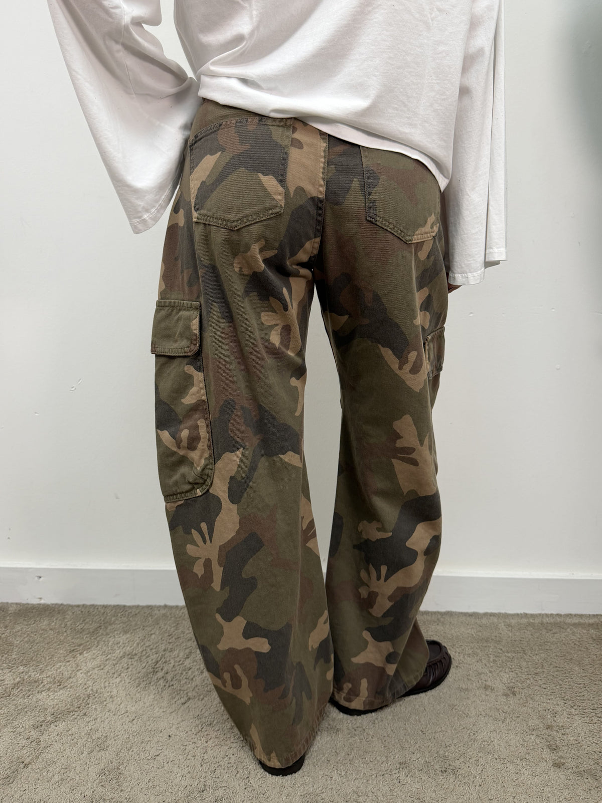 Pantalone cargo camouflage HaveOne