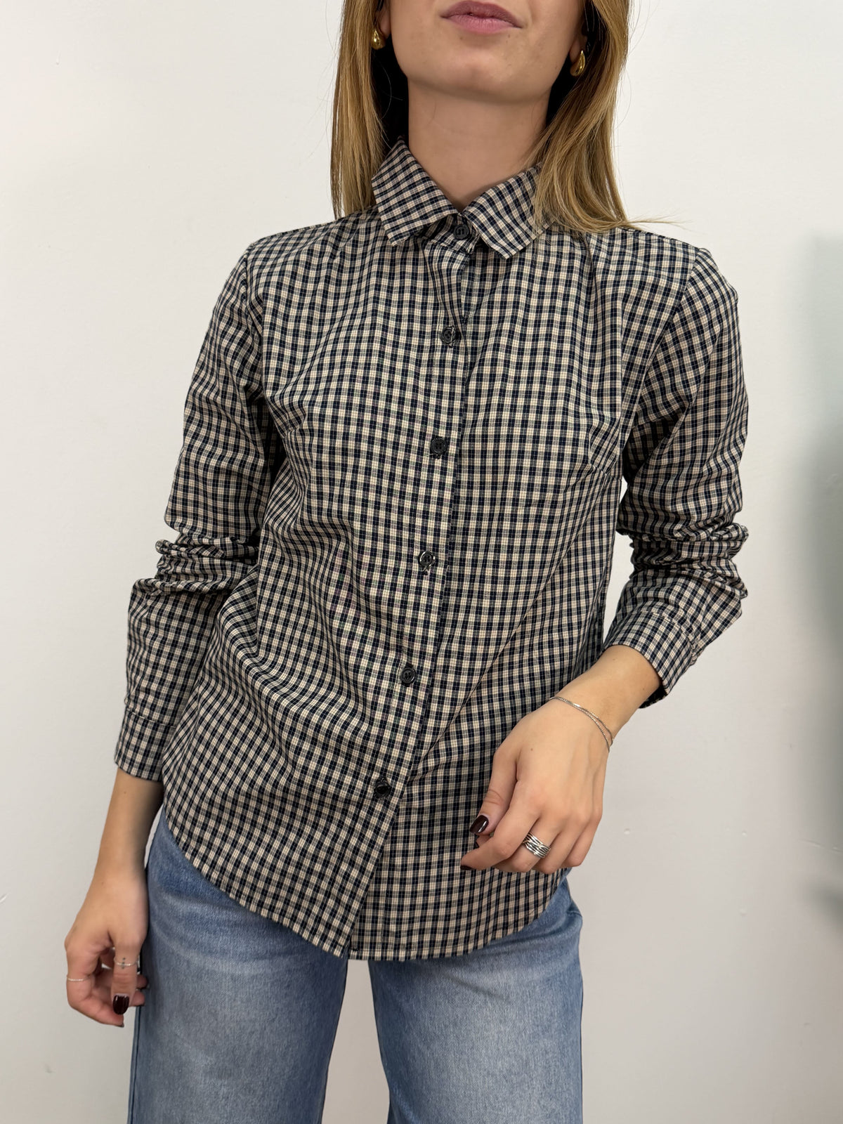 Camicia regular stampa check MyD