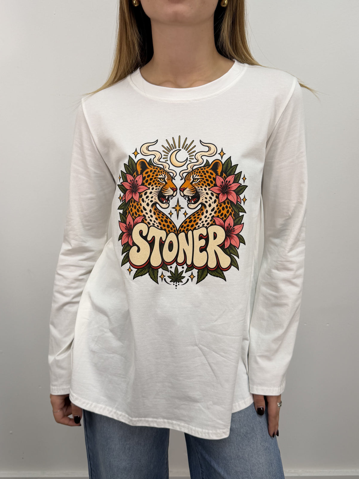 T-Shirt stampa "Stoner" MyD