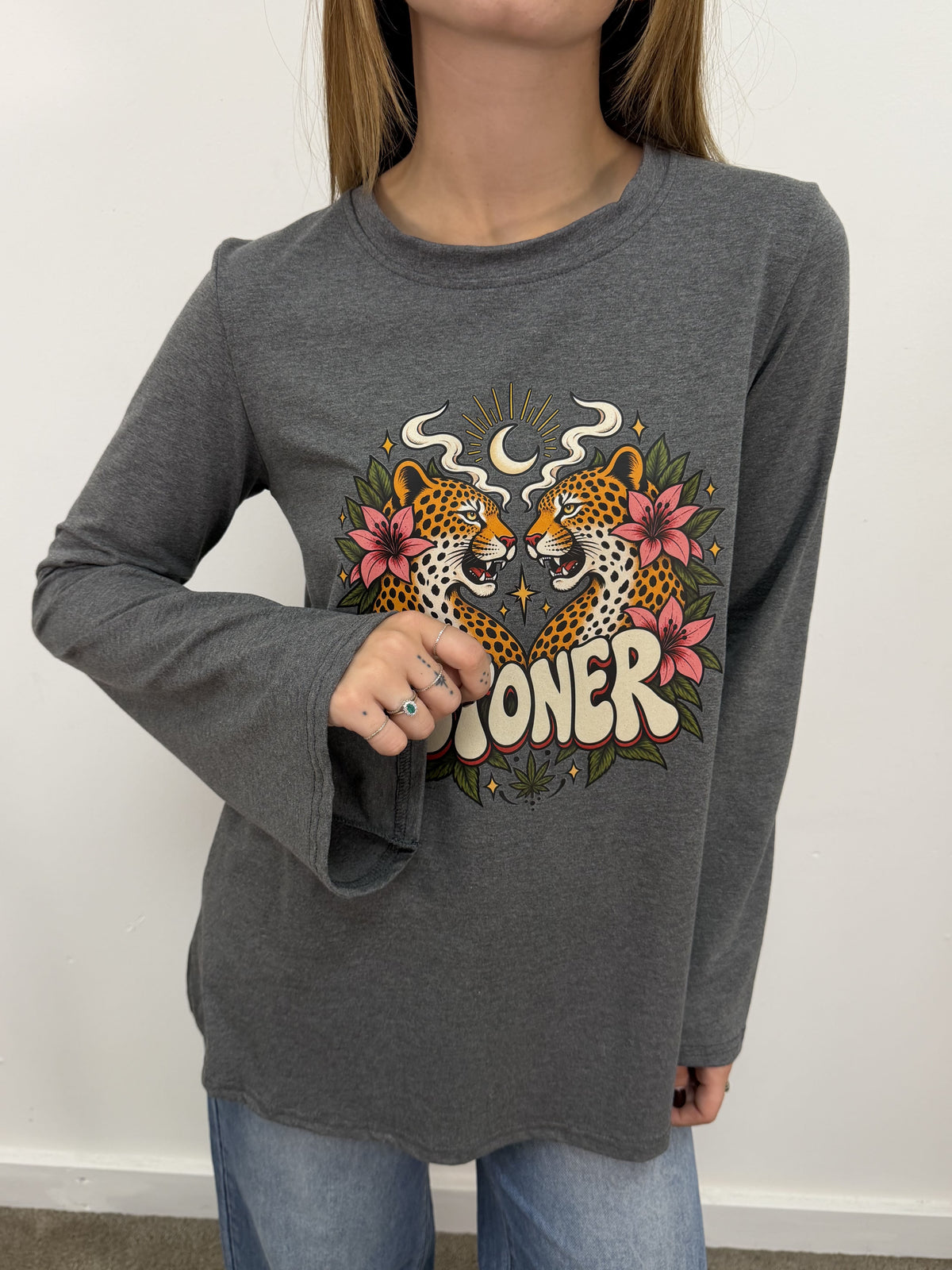 T-Shirt stampa "Stoner" MyD