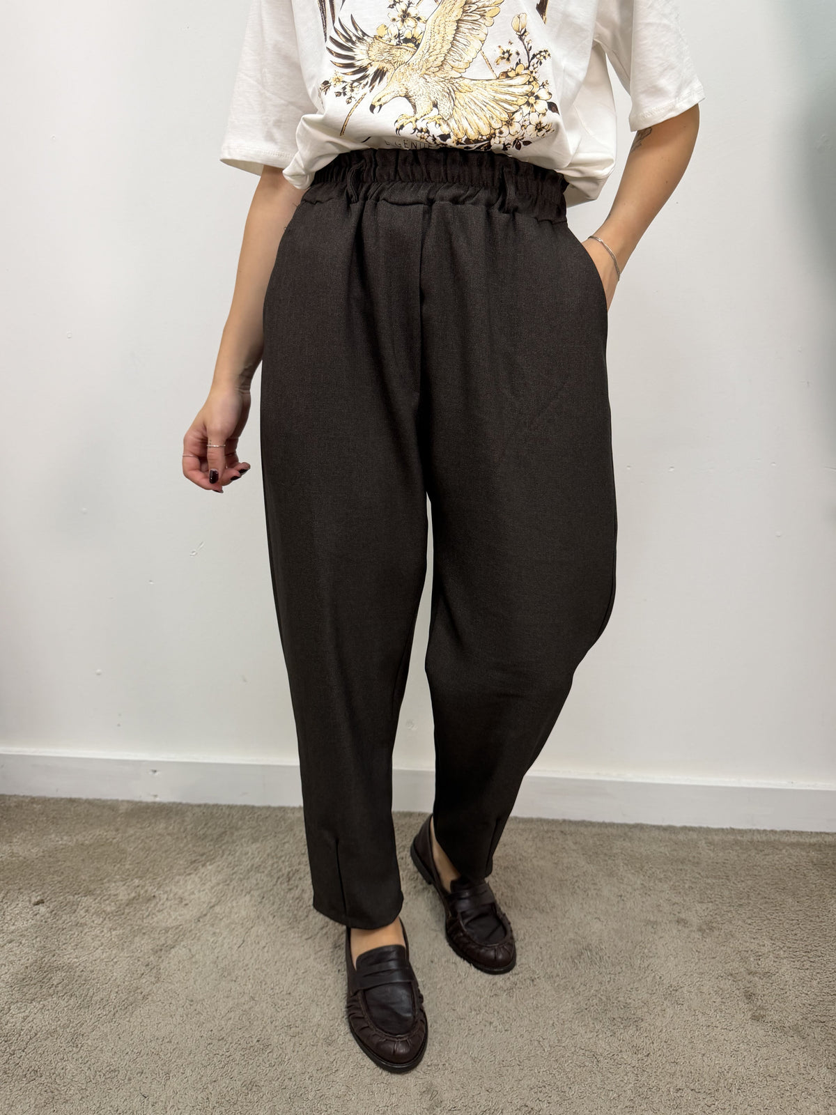 Pantalone ovetto a caramella MyD