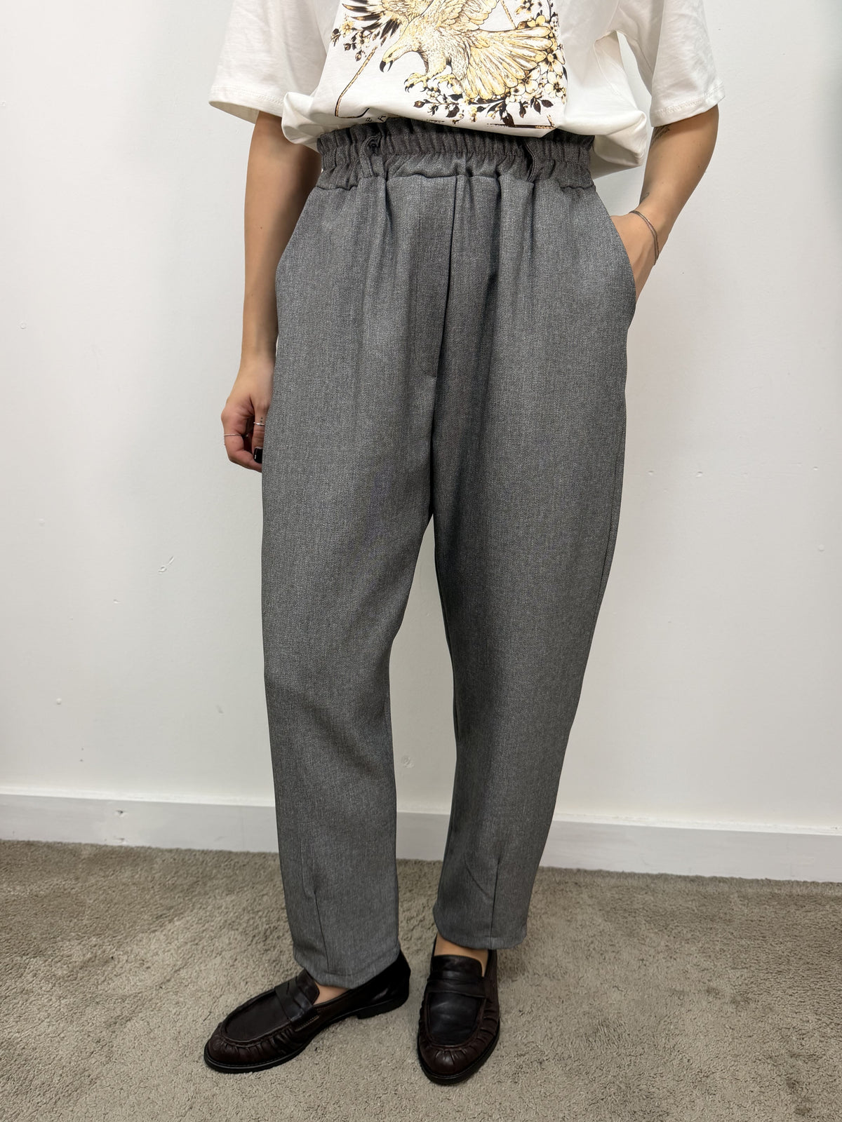 Pantalone ovetto a caramella MyD