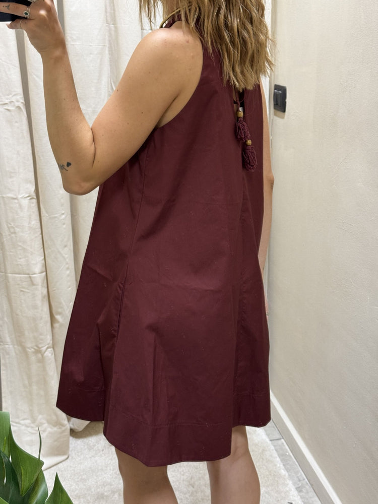 Abito corto svasato in cotone Tensione In - GiuGiò | Shop online