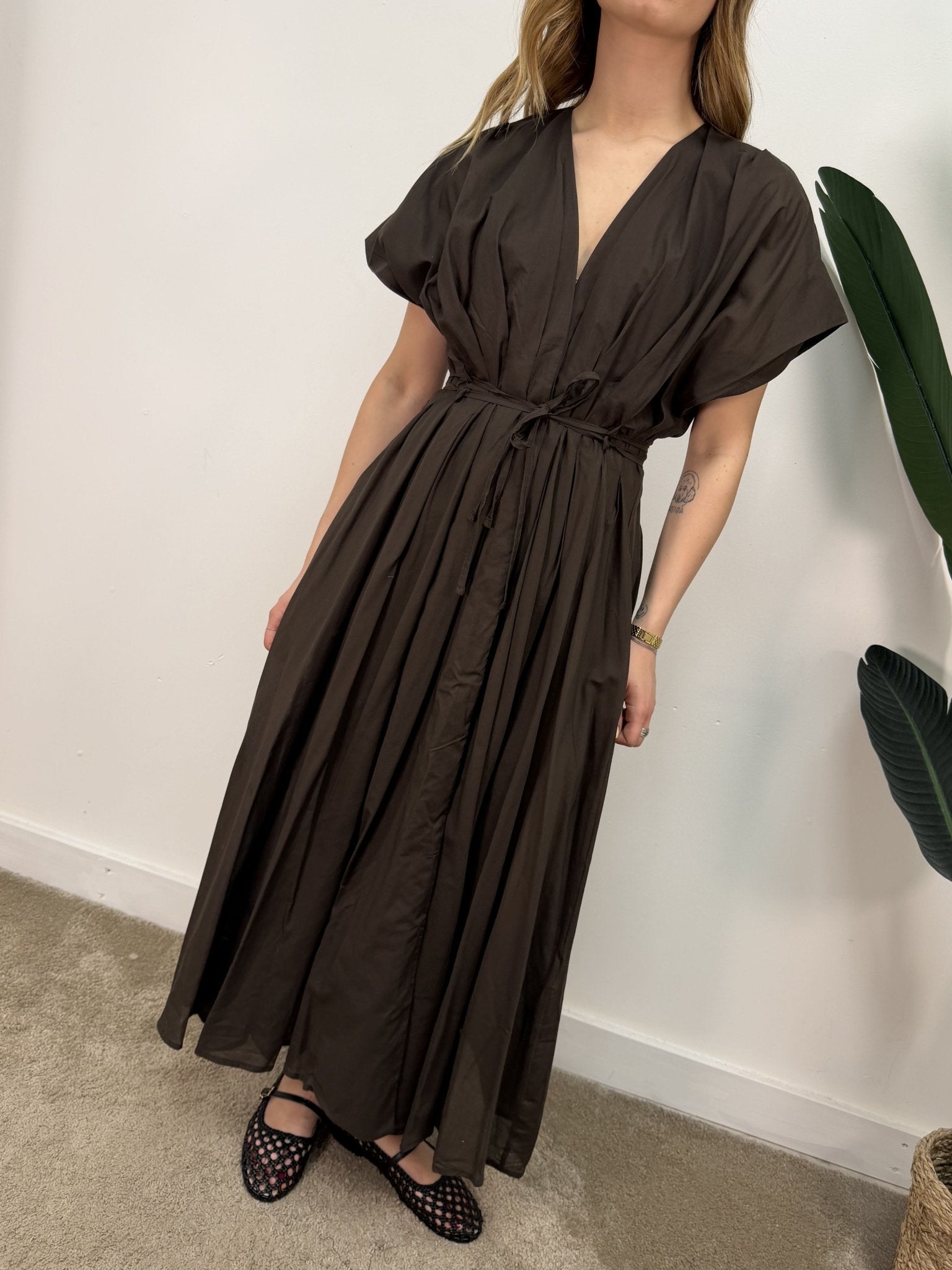 Abito Emma sfiancato in cotone MyD - GiuGiò | Shop online