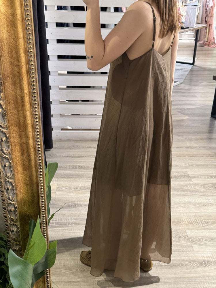 Abito in rayon con bretellina Susy Mix - GiuGiò | Shop online