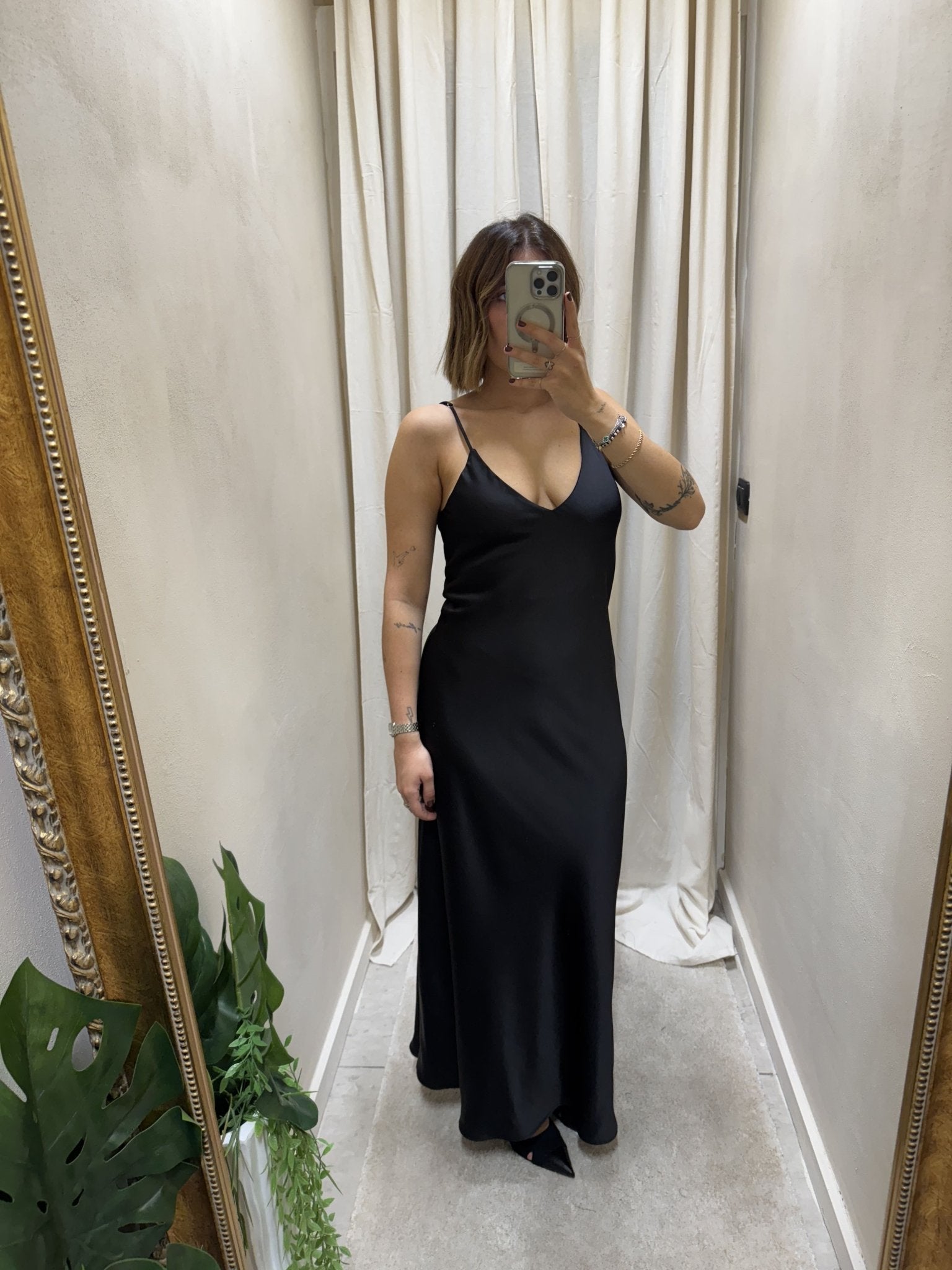 Abito lingerie con mantellina in pizzo Imperial - GiuGiò | Shop online