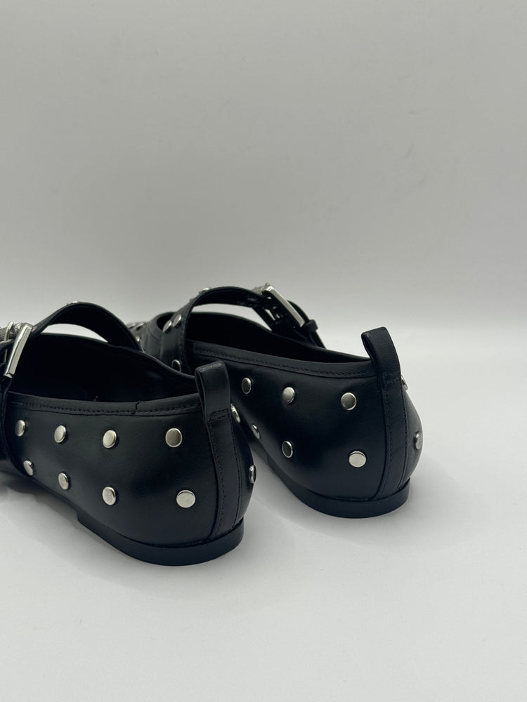 Ballerina con borchie e cinturino Schutz - GiuGiò | Shop online