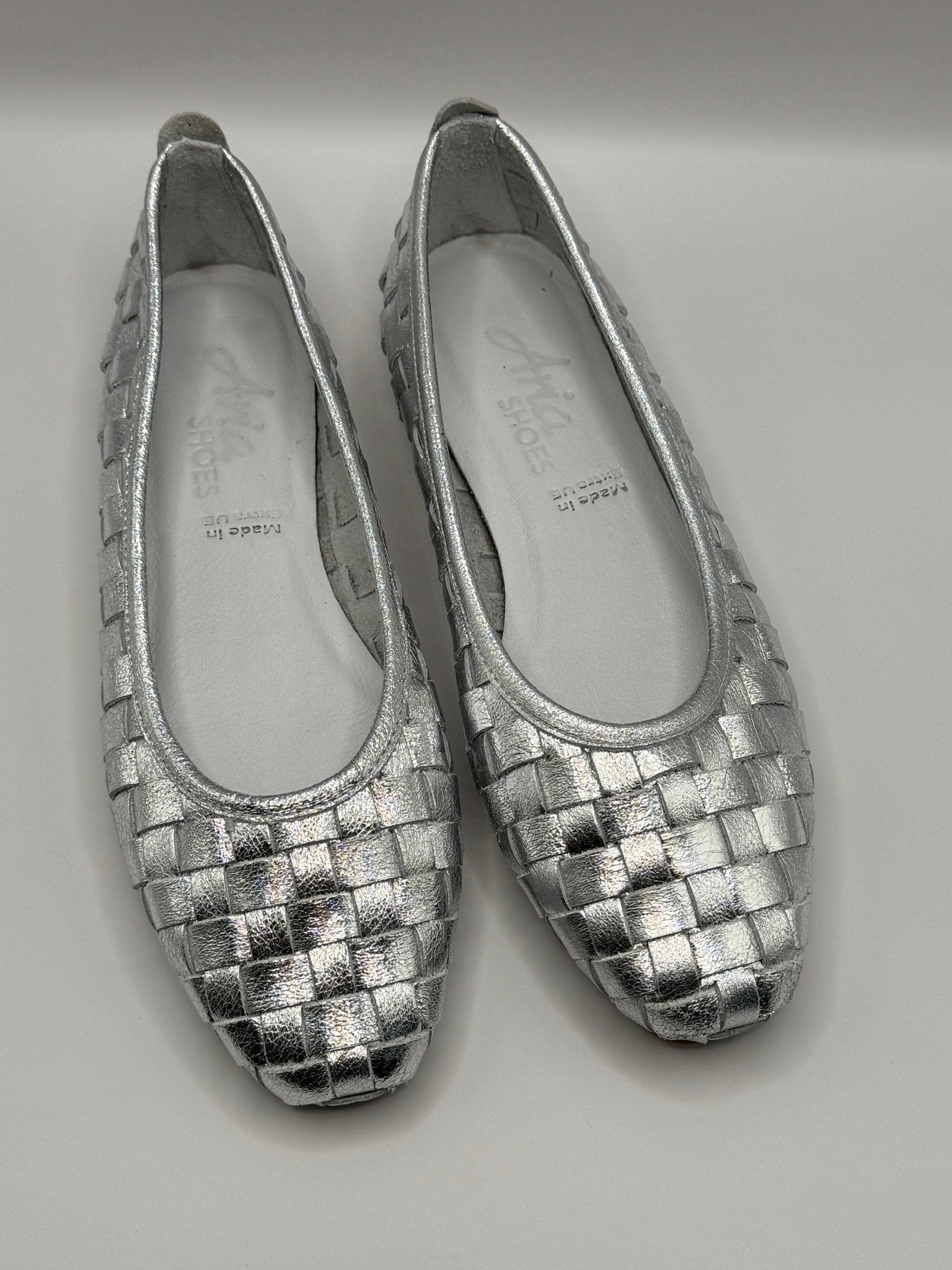Ballerina intrecciata in pelle Aria - GiuGiò | Shop online