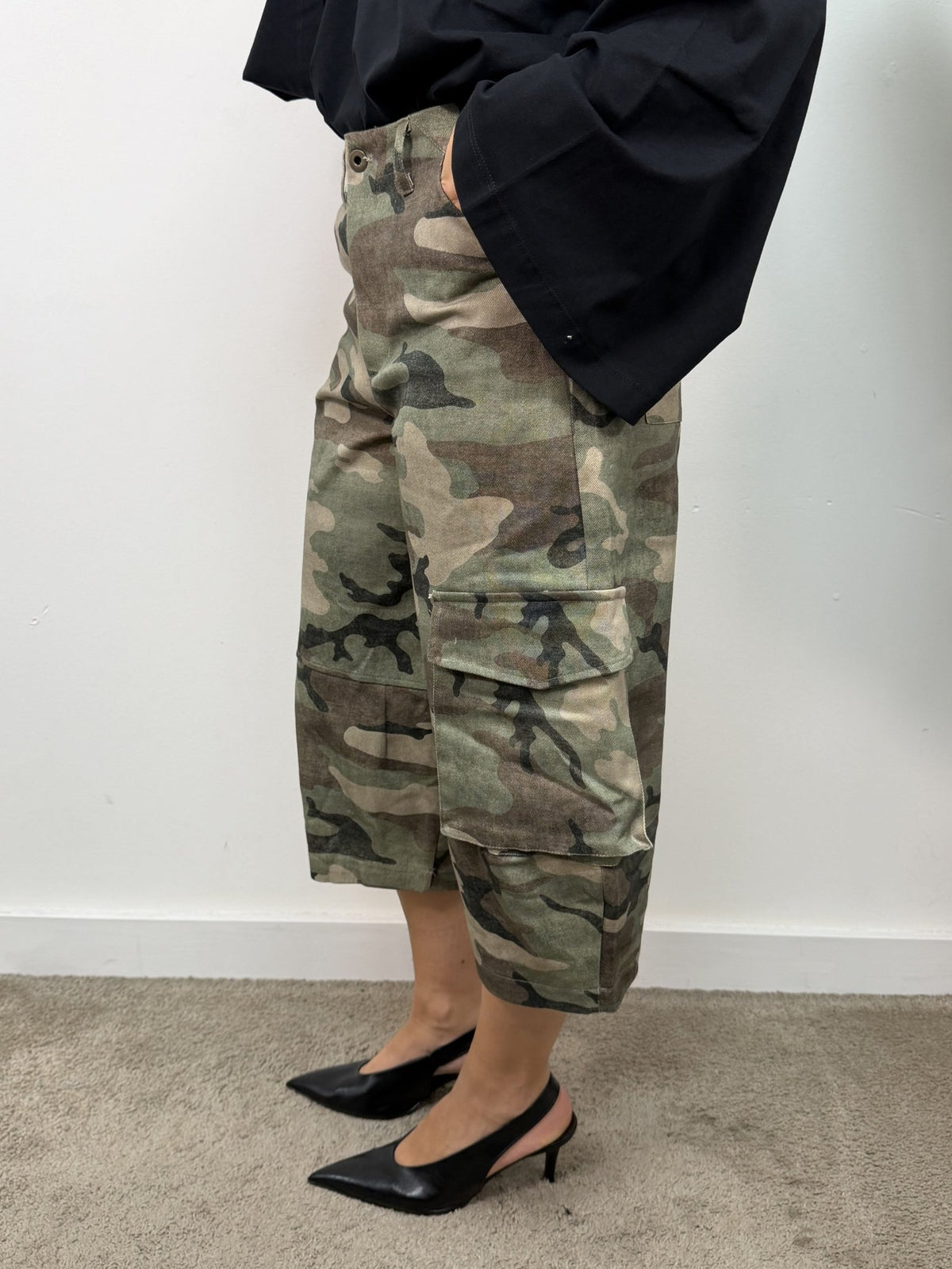 Bermuda cargo camouflage Tensione In - GiuGiò | Shop online