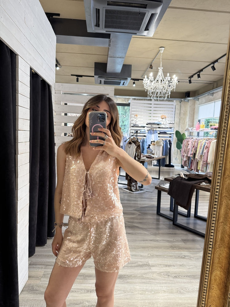 Bermuda con paillettes Dixie - GiuGiò | Shop online