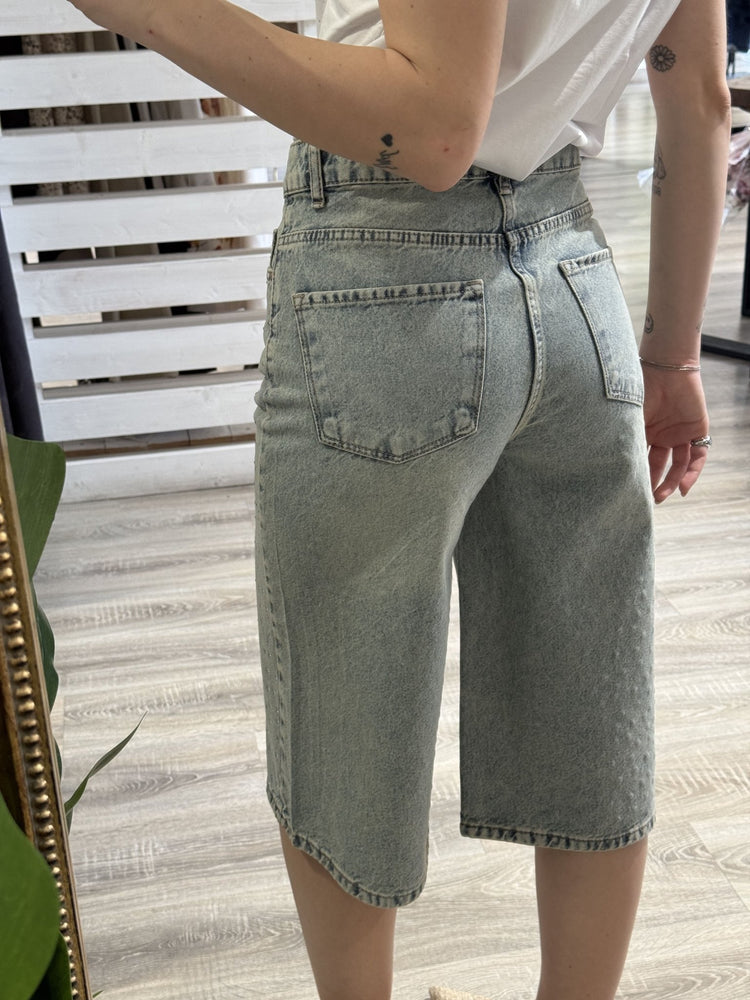 Bermuda di jeans con strass Susy Mix - GiuGiò | Shop online