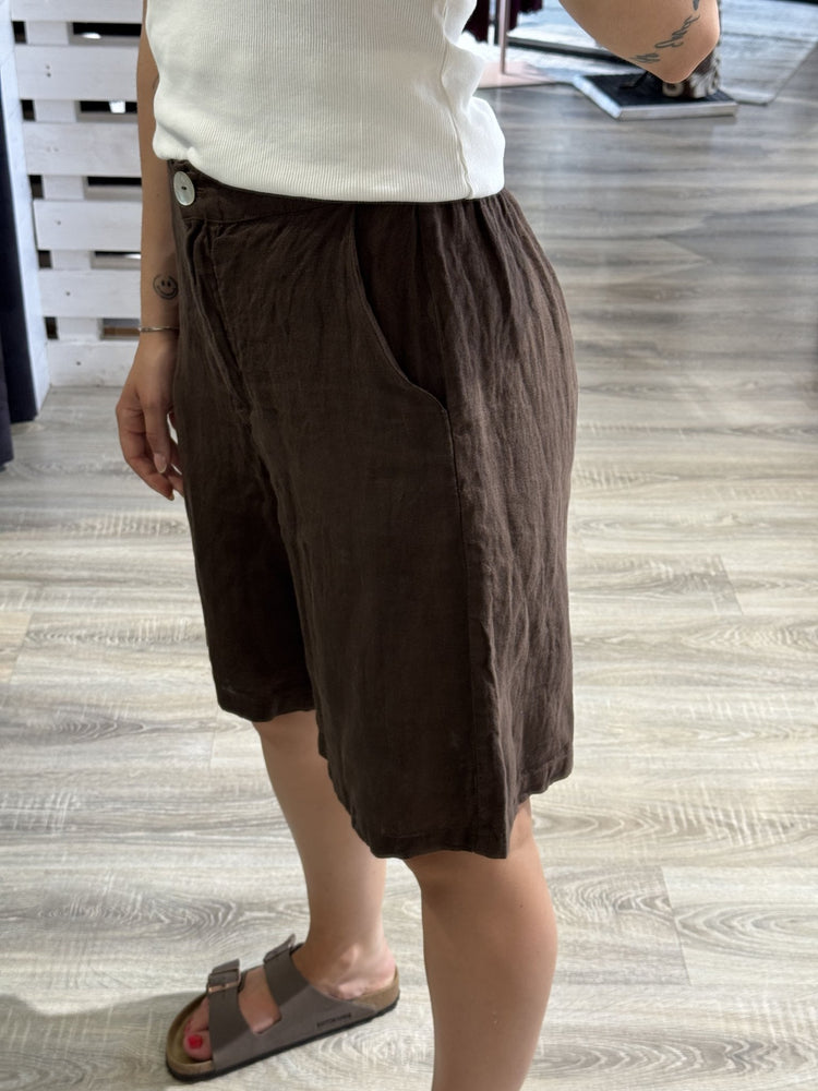 Bermuda in lino Susy Mix - GiuGiò | Shop online