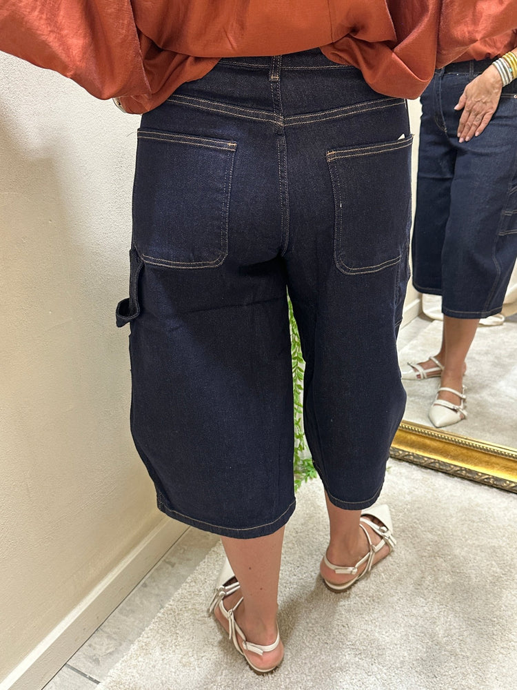 Bermuda jorts worker in denim MyD - GiuGiò | Shop online