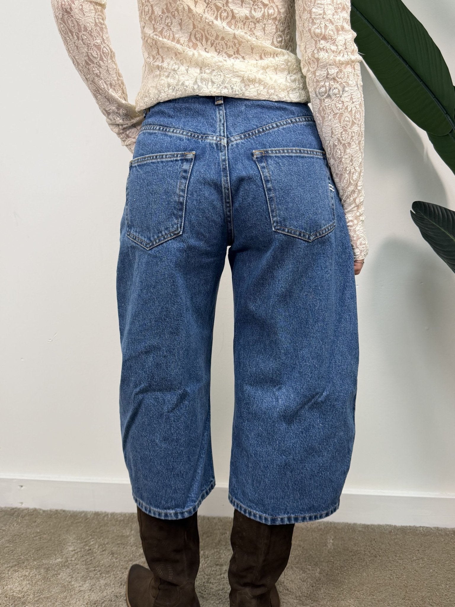 Bermuda lungo in denim VICOLO - GiuGiò | Shop online