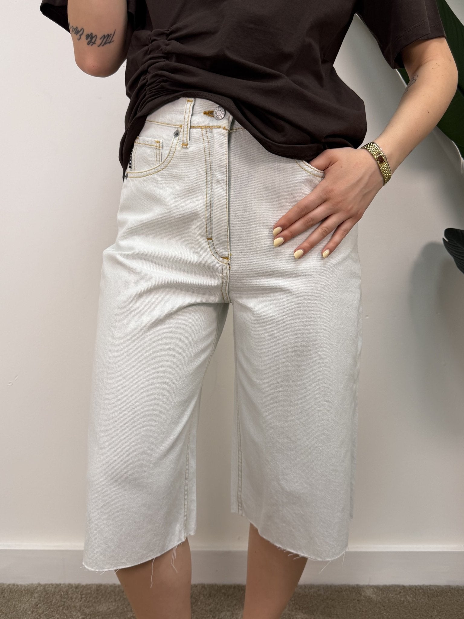 Bermuda Rebby denim chiaro HaveOne - GiuGiò | Shop online