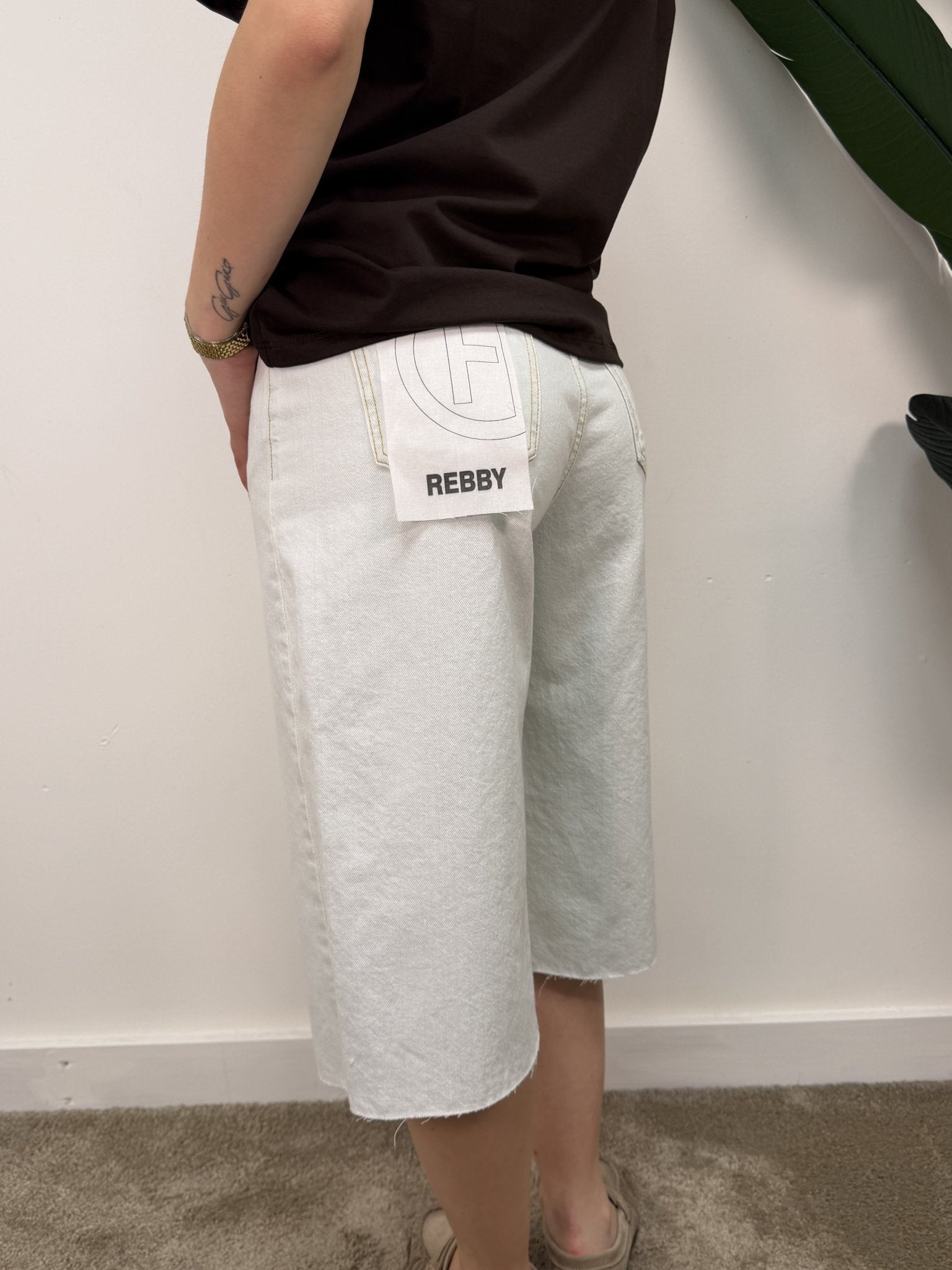 Bermuda Rebby denim chiaro HaveOne - GiuGiò | Shop online