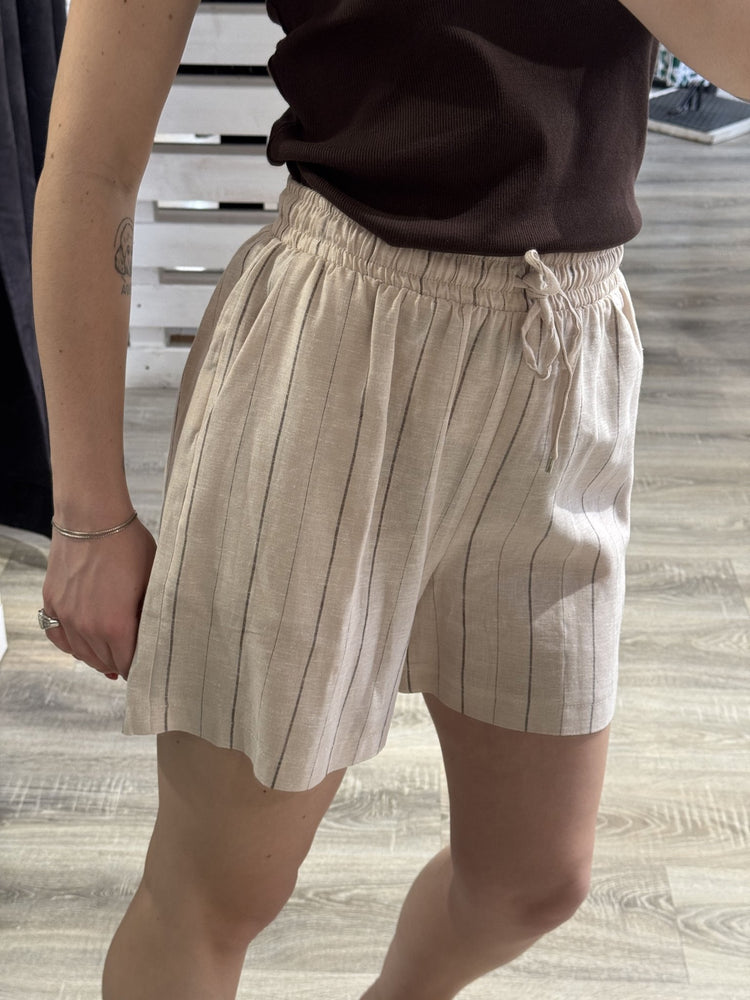 Bermuda rigato misto lino HaveOne - GiuGiò | Shop online