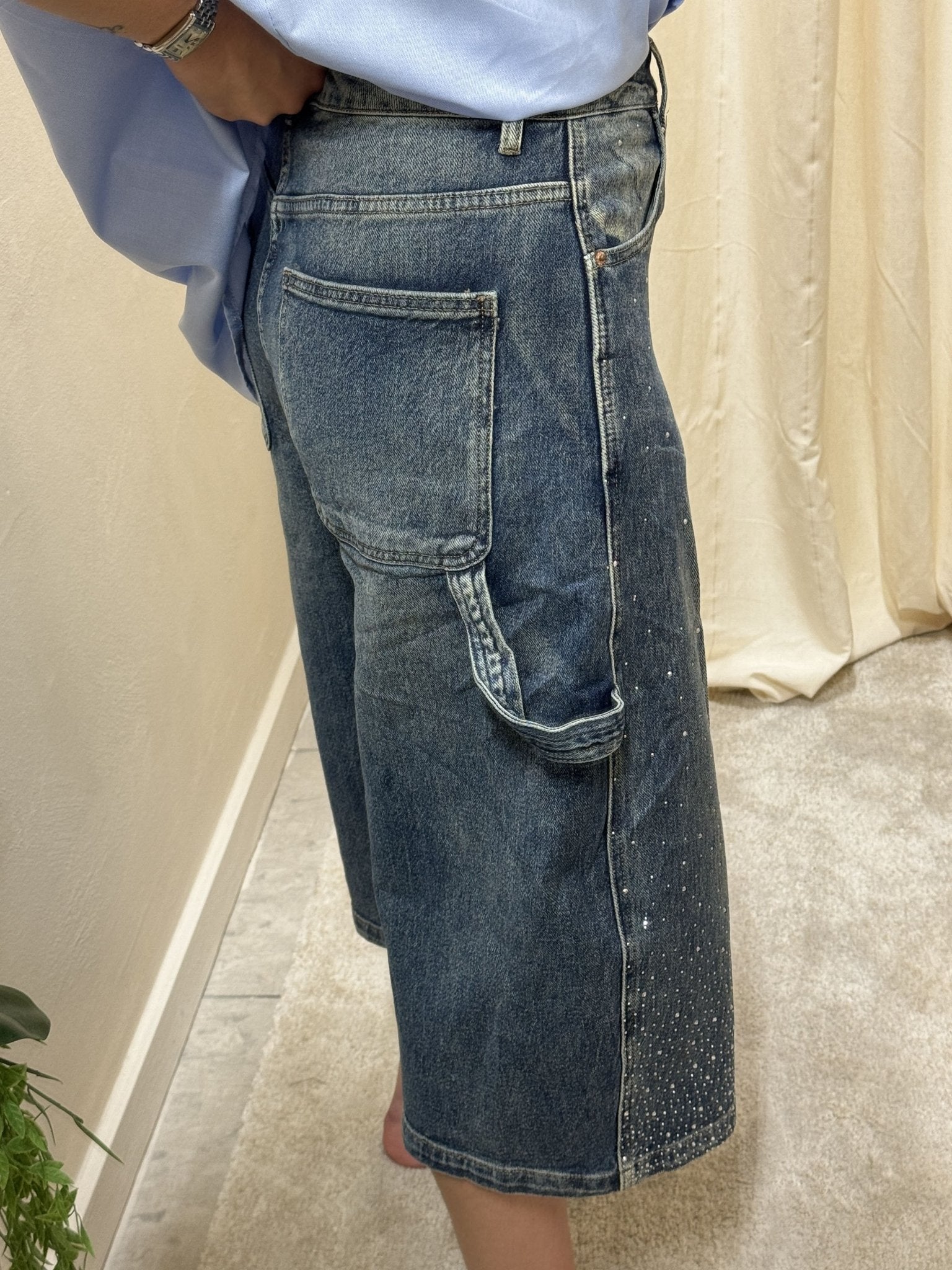 Bermuda worker con strass Myd - GiuGiò | Shop online