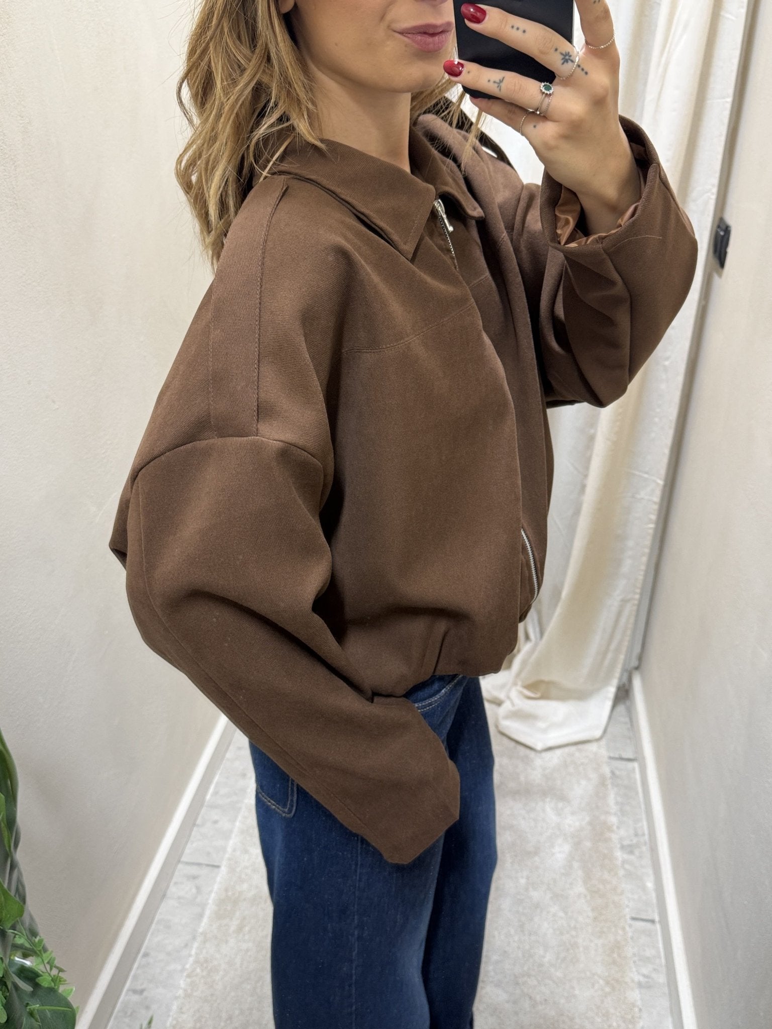 Bomber in tessuto MyD - GiuGiò | Shop online