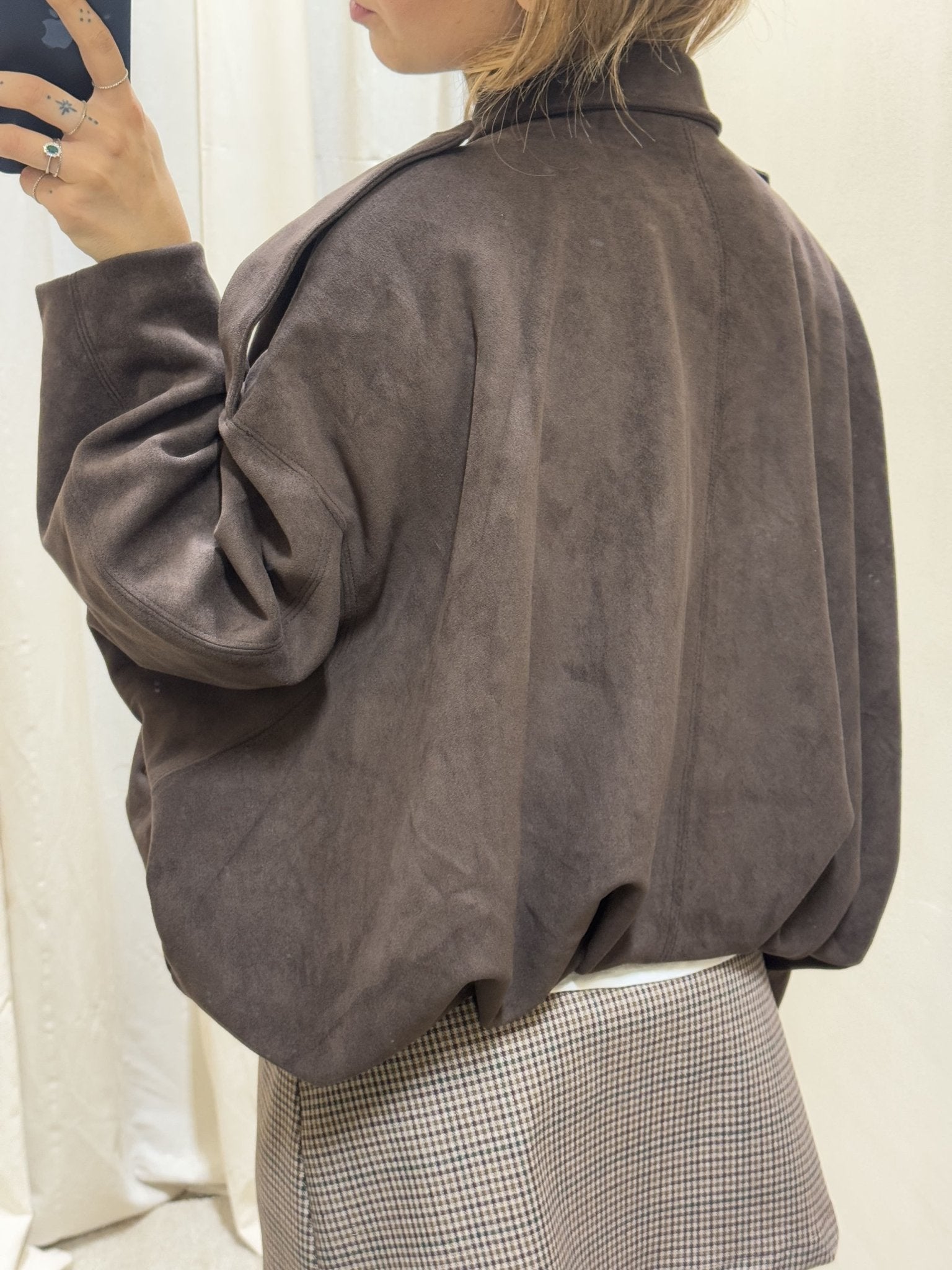 Bomber over in eco dainetto Susy Mix - GiuGiò | Shop online