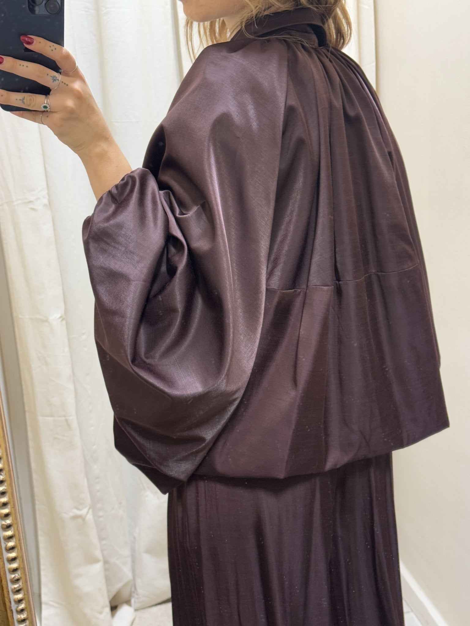 Bomber over in viscosa manica raglan Susy Mix - GiuGiò | Shop online