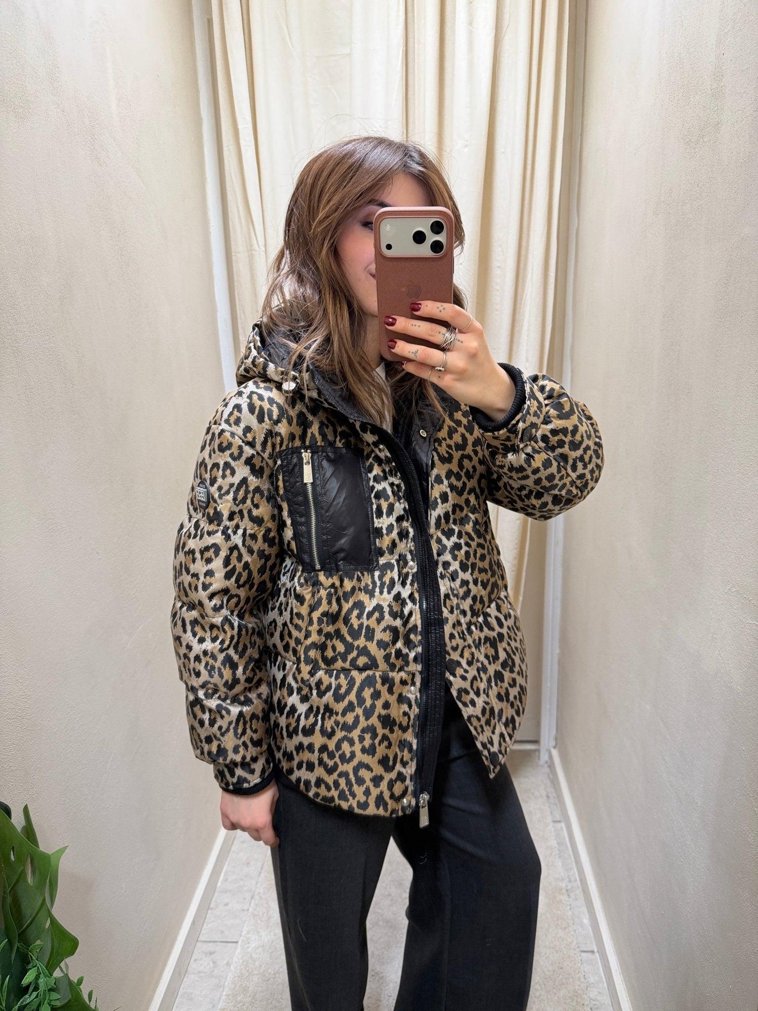 Bomber piumino maculato BSB - GiuGiò | Shop online