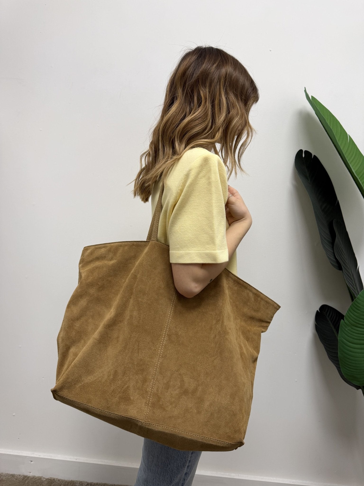 Borsa shopper in vera pelle VICOLO - GiuGiò | Shop online