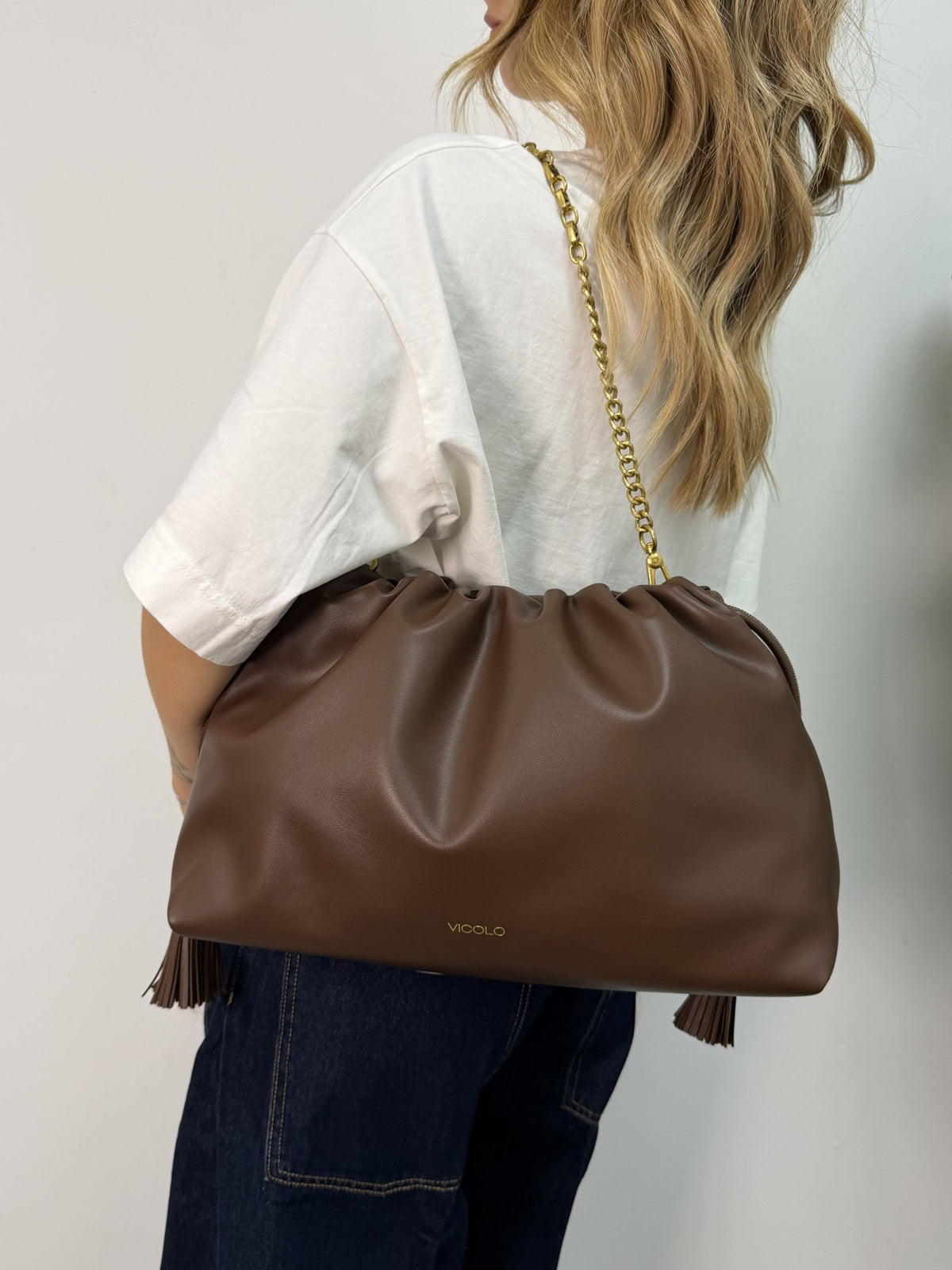 Borsa Tassel media con nappine Vicolo - GiuGiò | Shop online