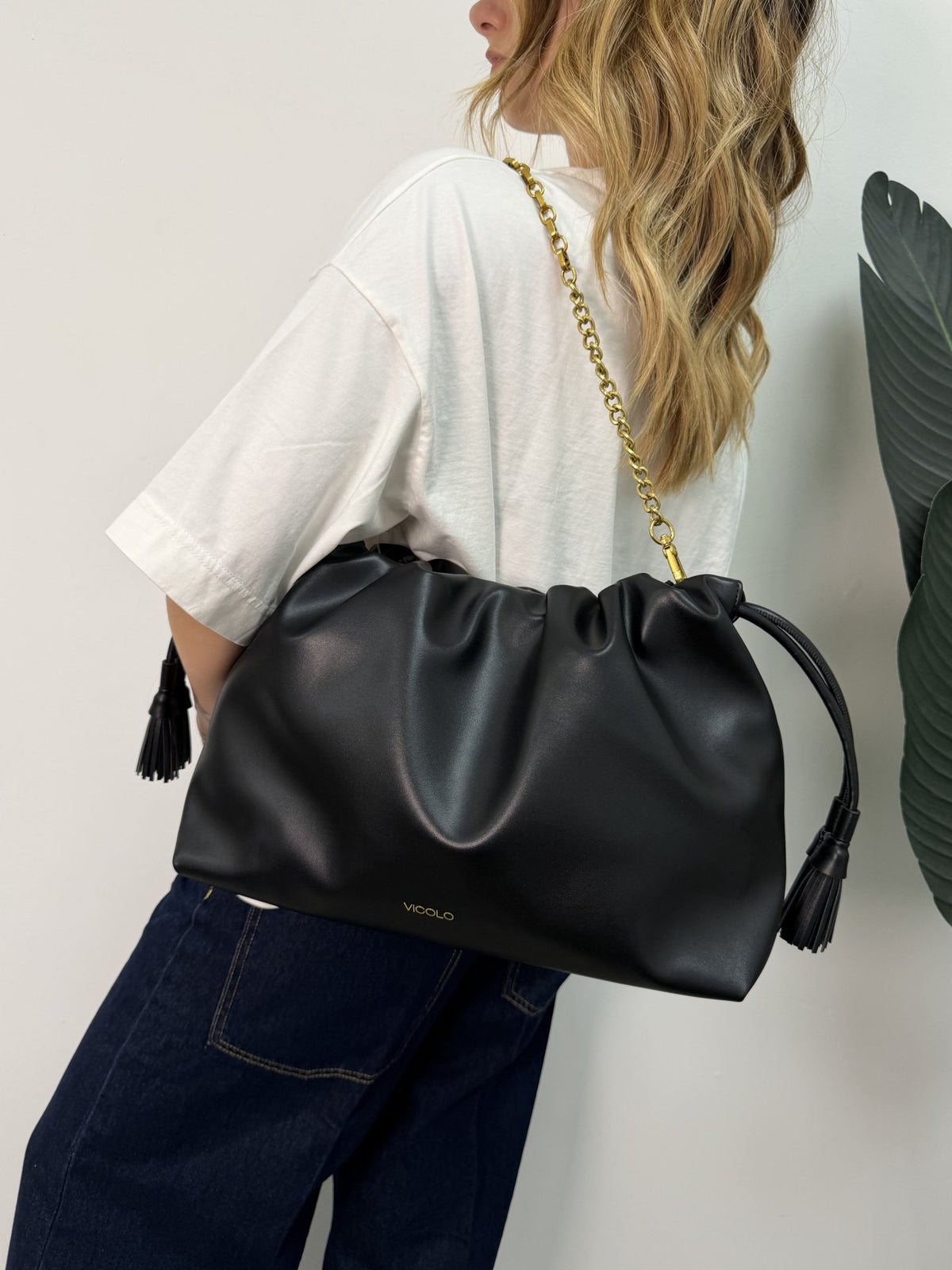 Borsa Tassel media con nappine Vicolo - GiuGiò | Shop online