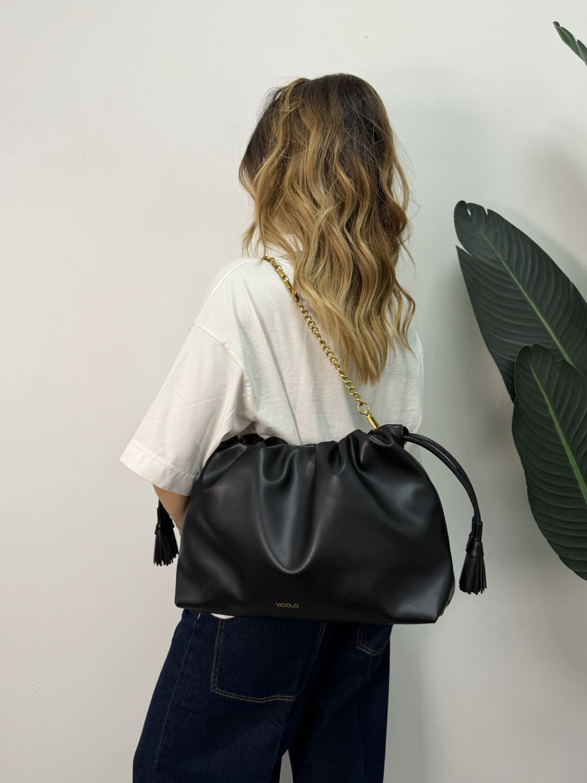 Borsa Tassel media con nappine Vicolo - GiuGiò | Shop online