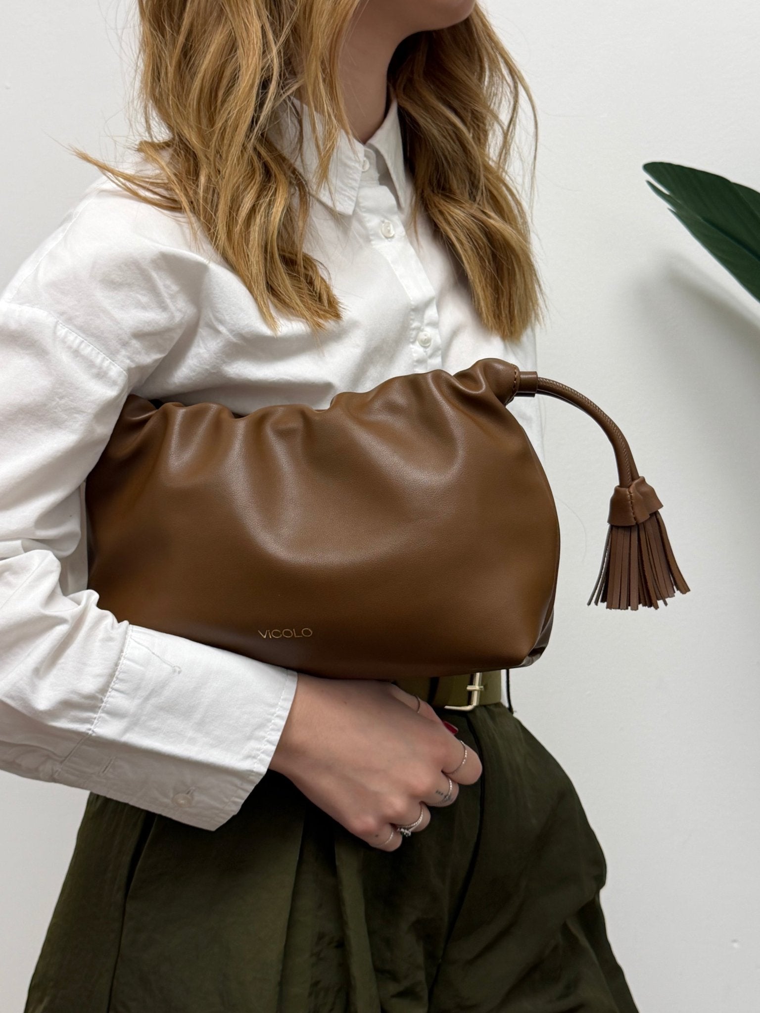 Borsa Tassel small in ecopelle VICOLO - GiuGiò | Shop online