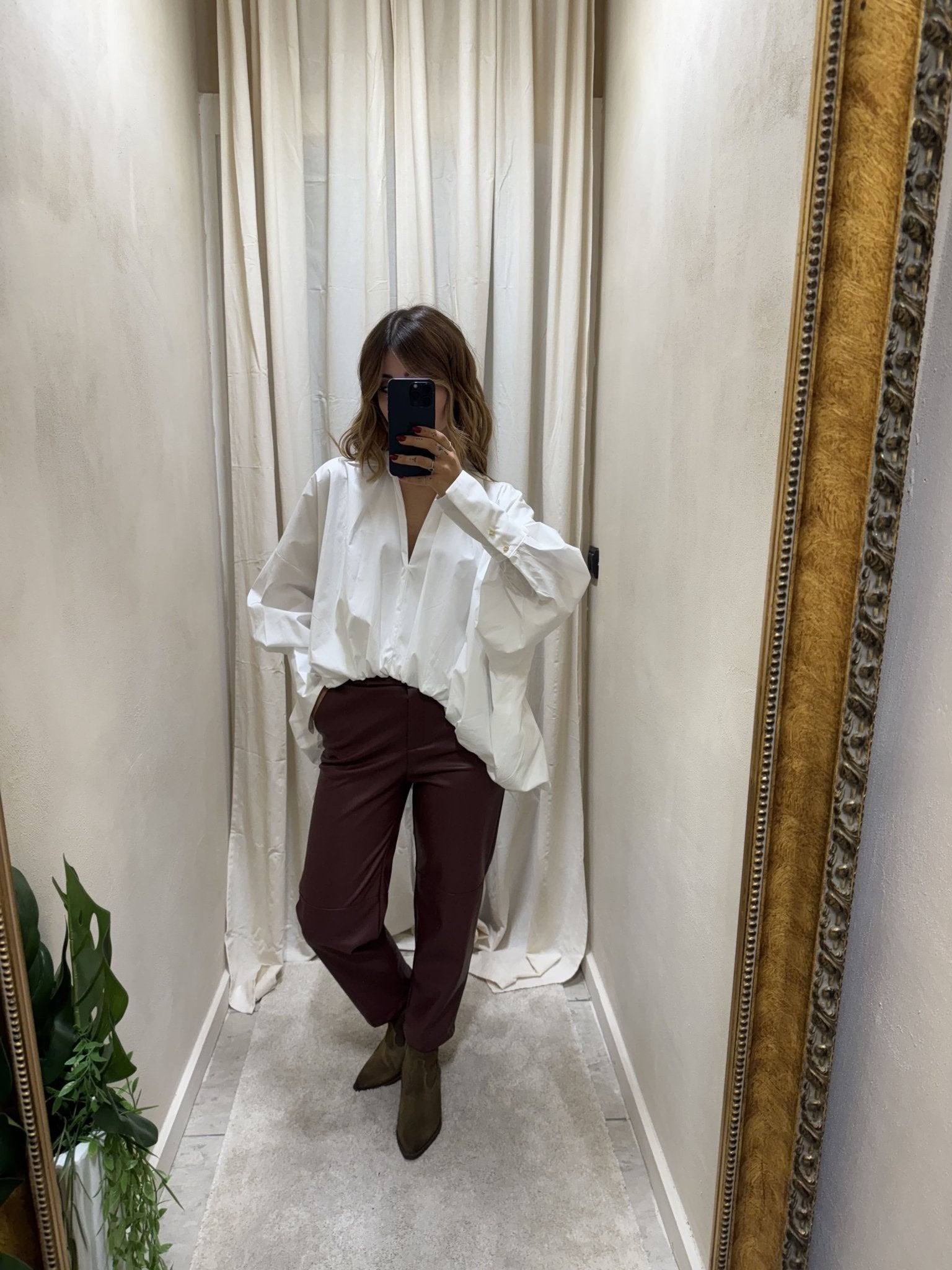 Camicia asimmetrica palloncino Imperial - GiuGiò | Shop online