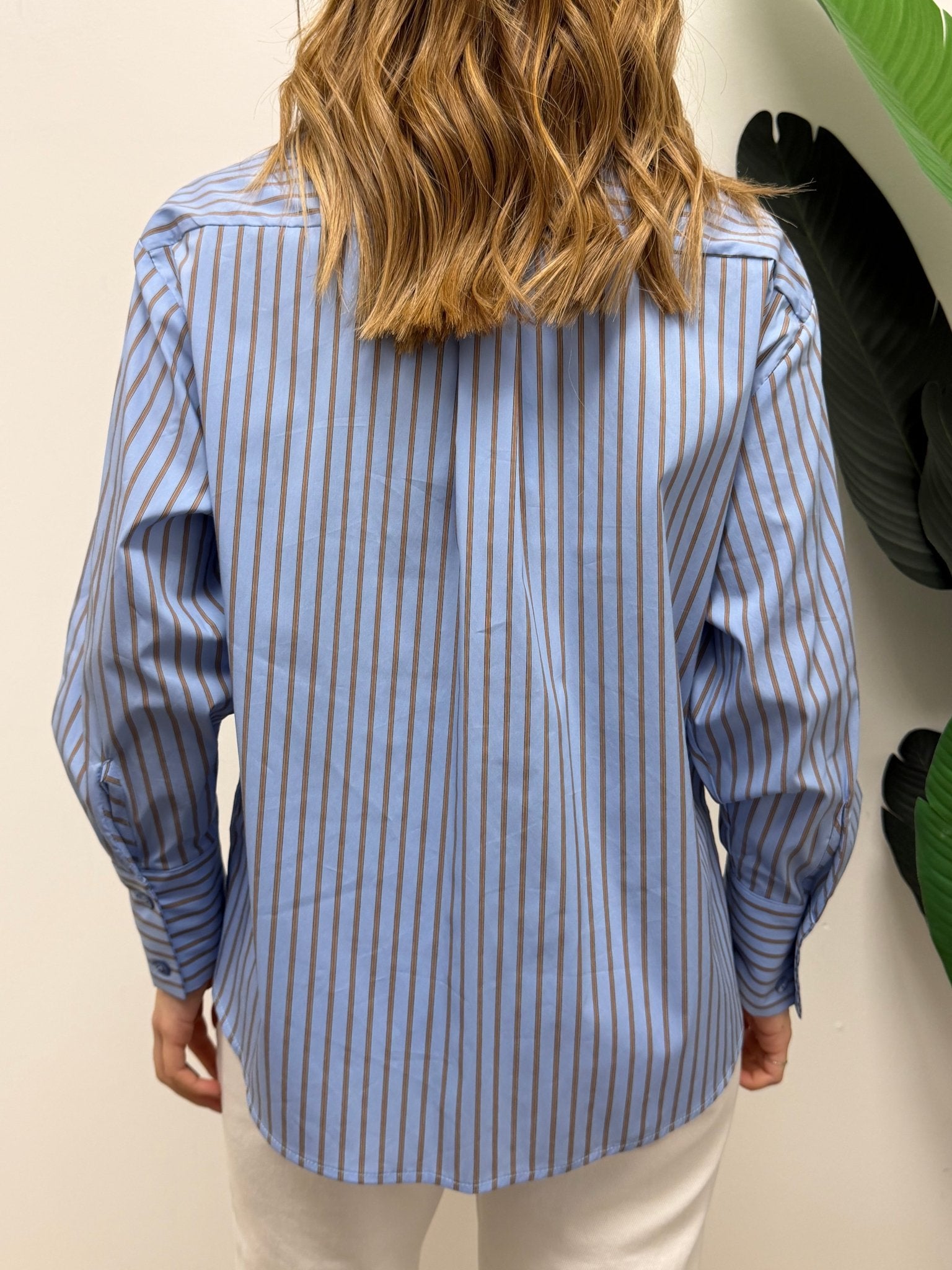 Camicia bacchettata con taschino HaveOne - GiuGiò | Shop online