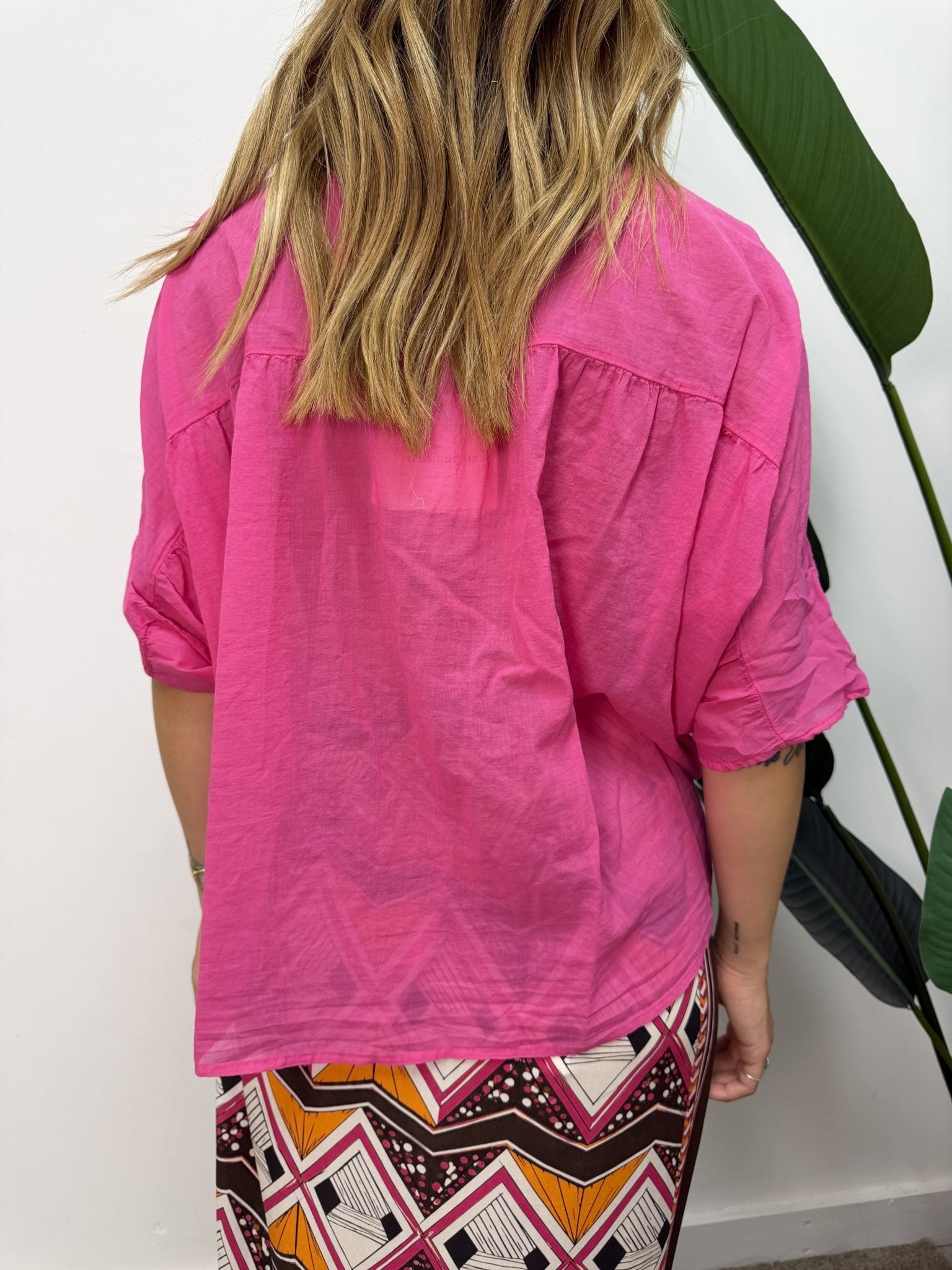 Camicia in mussola di cotone Tensione In - GiuGiò | Shop online