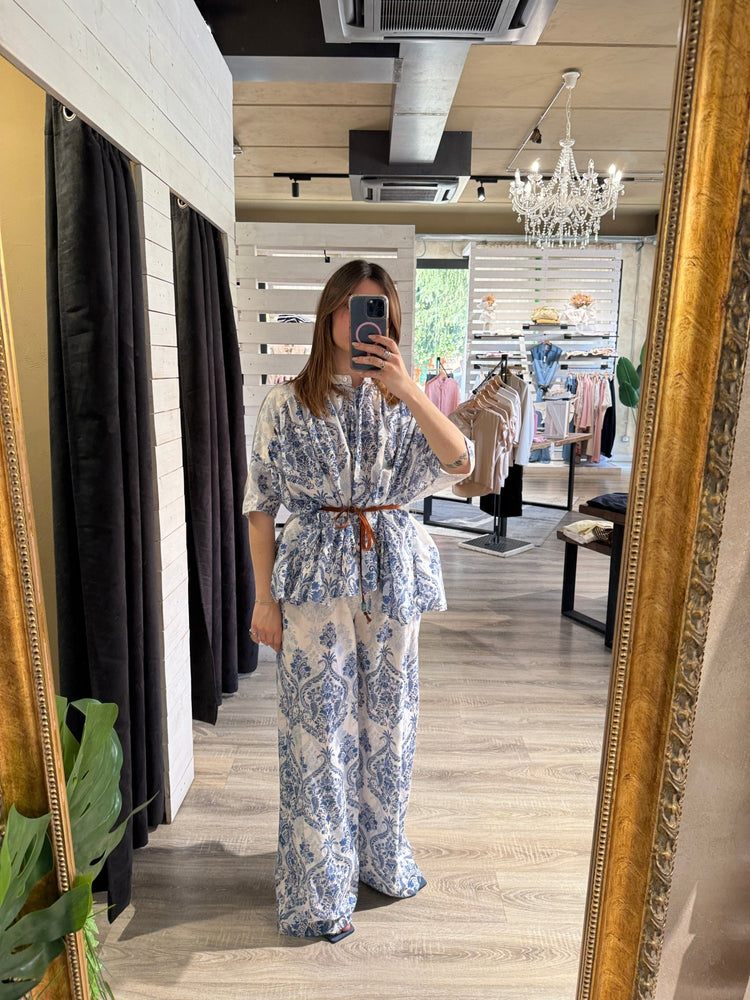Camicia in mussola stampa floreale Zahjr - GiuGiò | Shop online