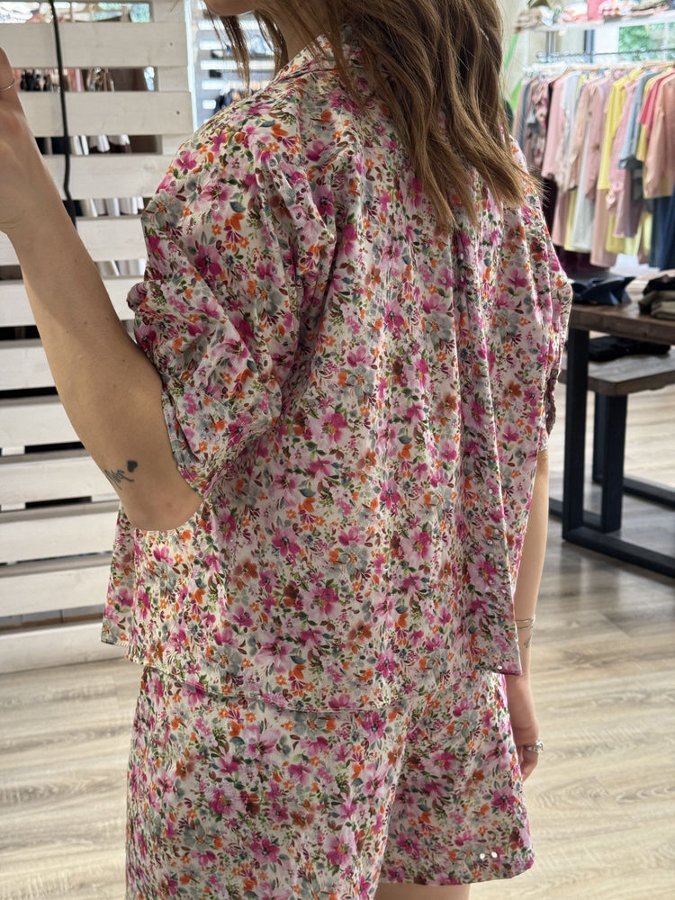 Camicia in sangallo fiorato Susy Mix - GiuGiò | Shop online