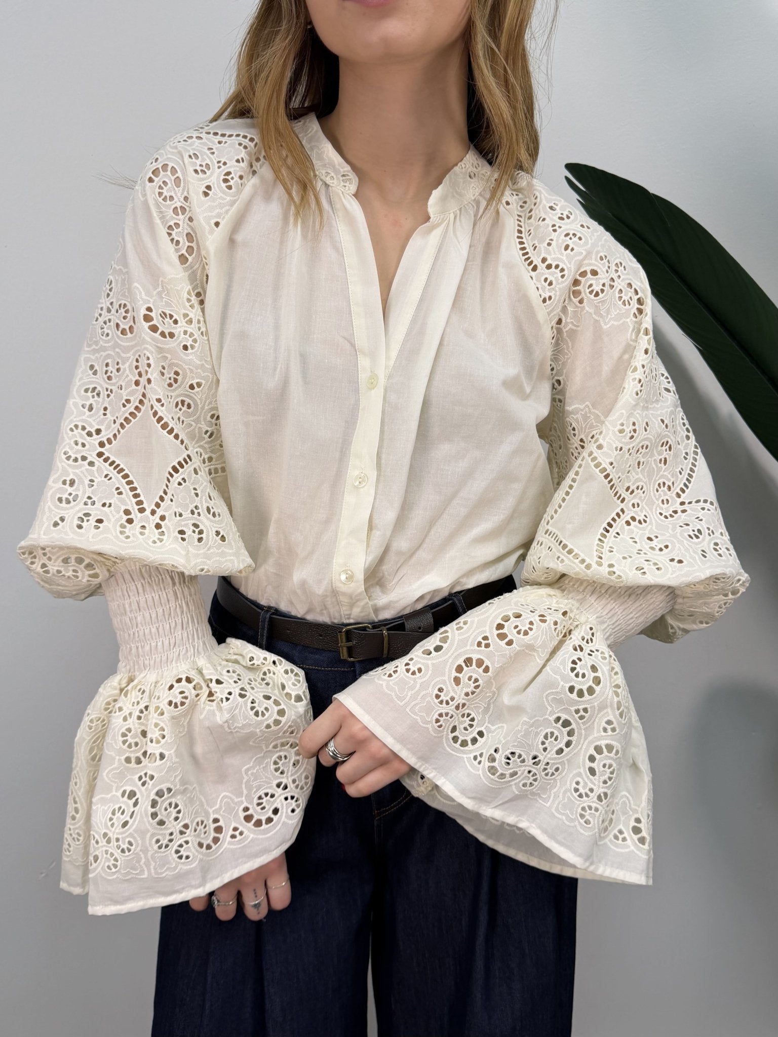 Camicia in sangallo Tensione IN - GiuGiò | Shop online