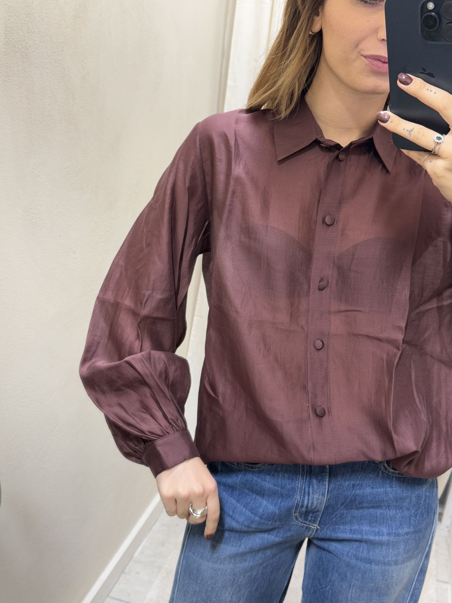 Camicia in tencel dritta Susy Mix - GiuGiò | Shop online