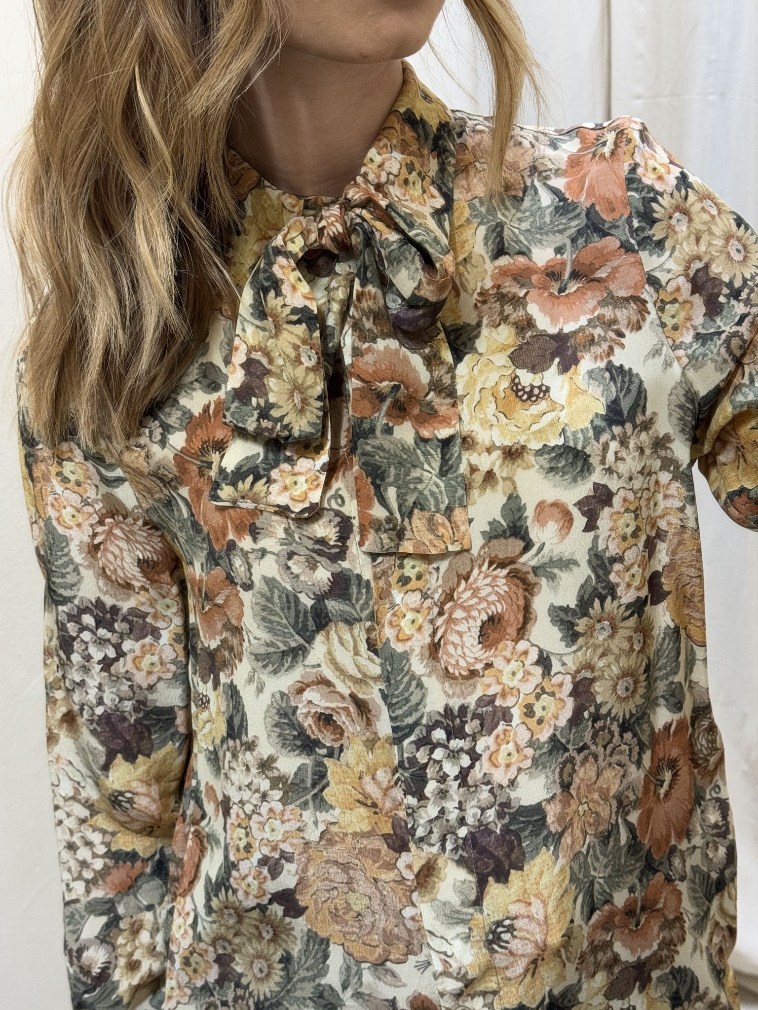 Camicia in viscosa stampa fiorata Tensione In - GiuGiò | Shop online