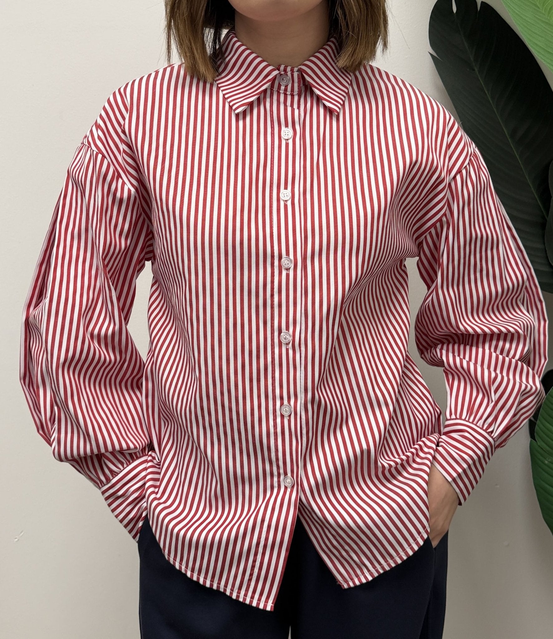 Camicia over bacchettata in popeline MyD - GiuGiò | Shop online