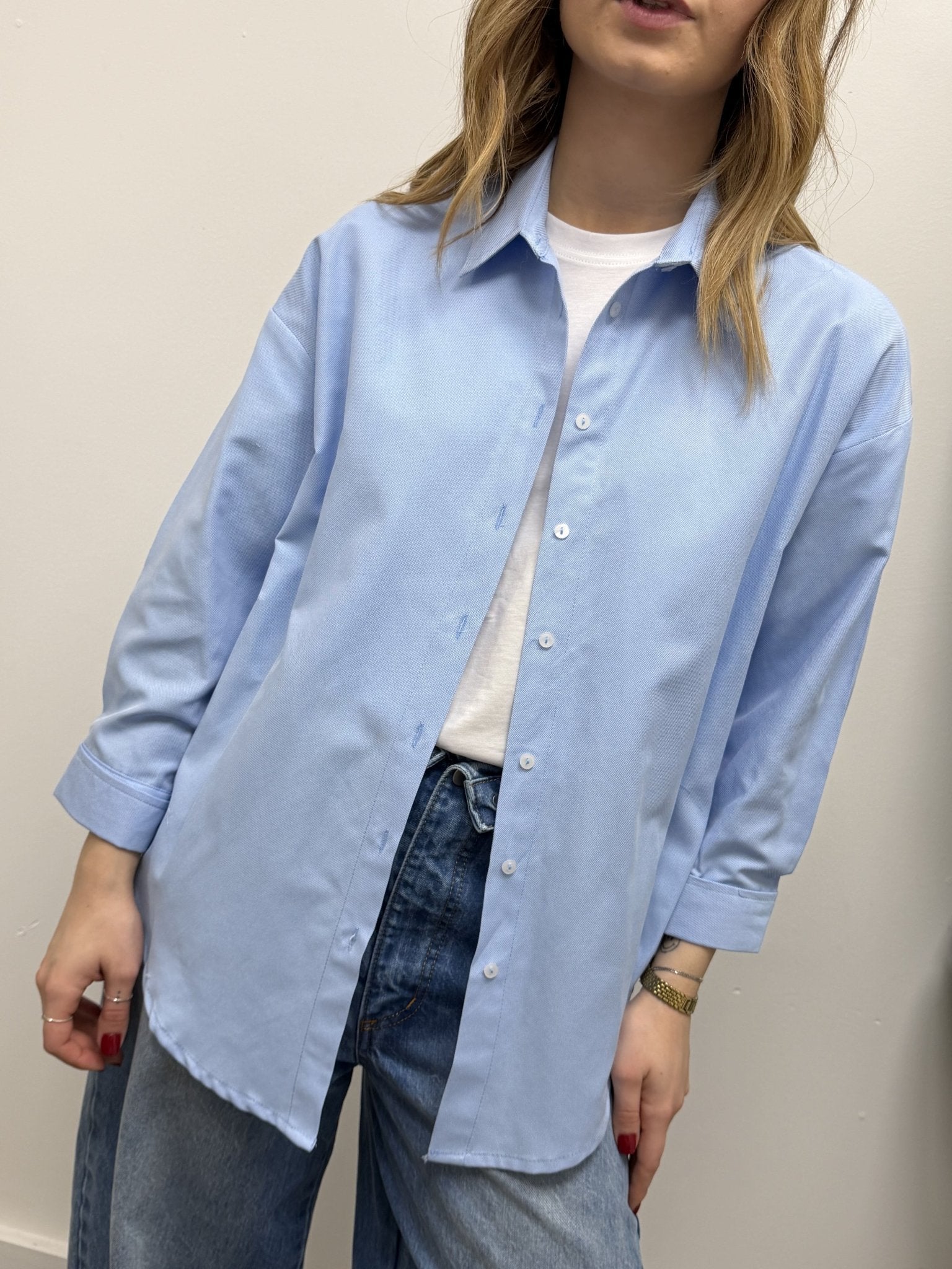 Camicia over in tessuto oxford Dixie - GiuGiò | Shop online