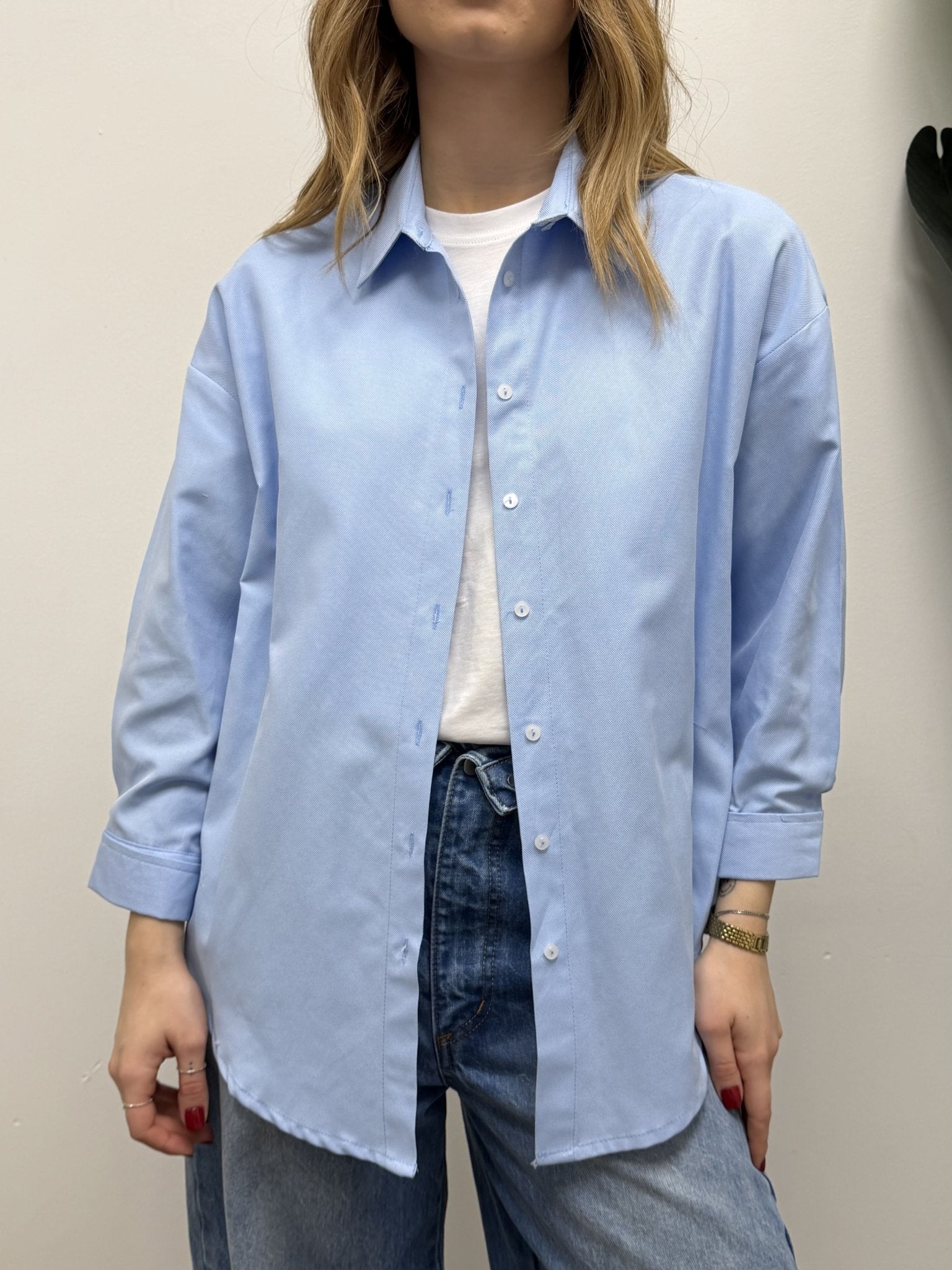 Camicia over in tessuto oxford Dixie - GiuGiò | Shop online
