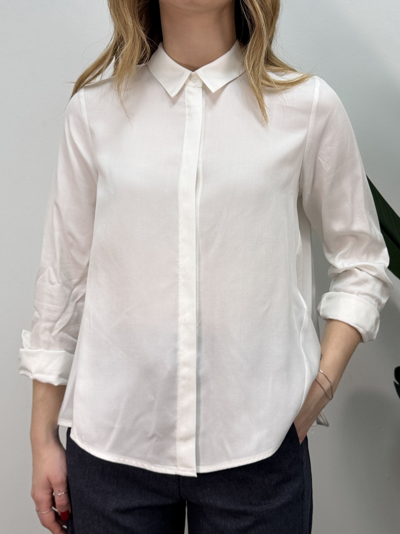 Camicia over in viscosa Imperial - GiuGiò | Shop online